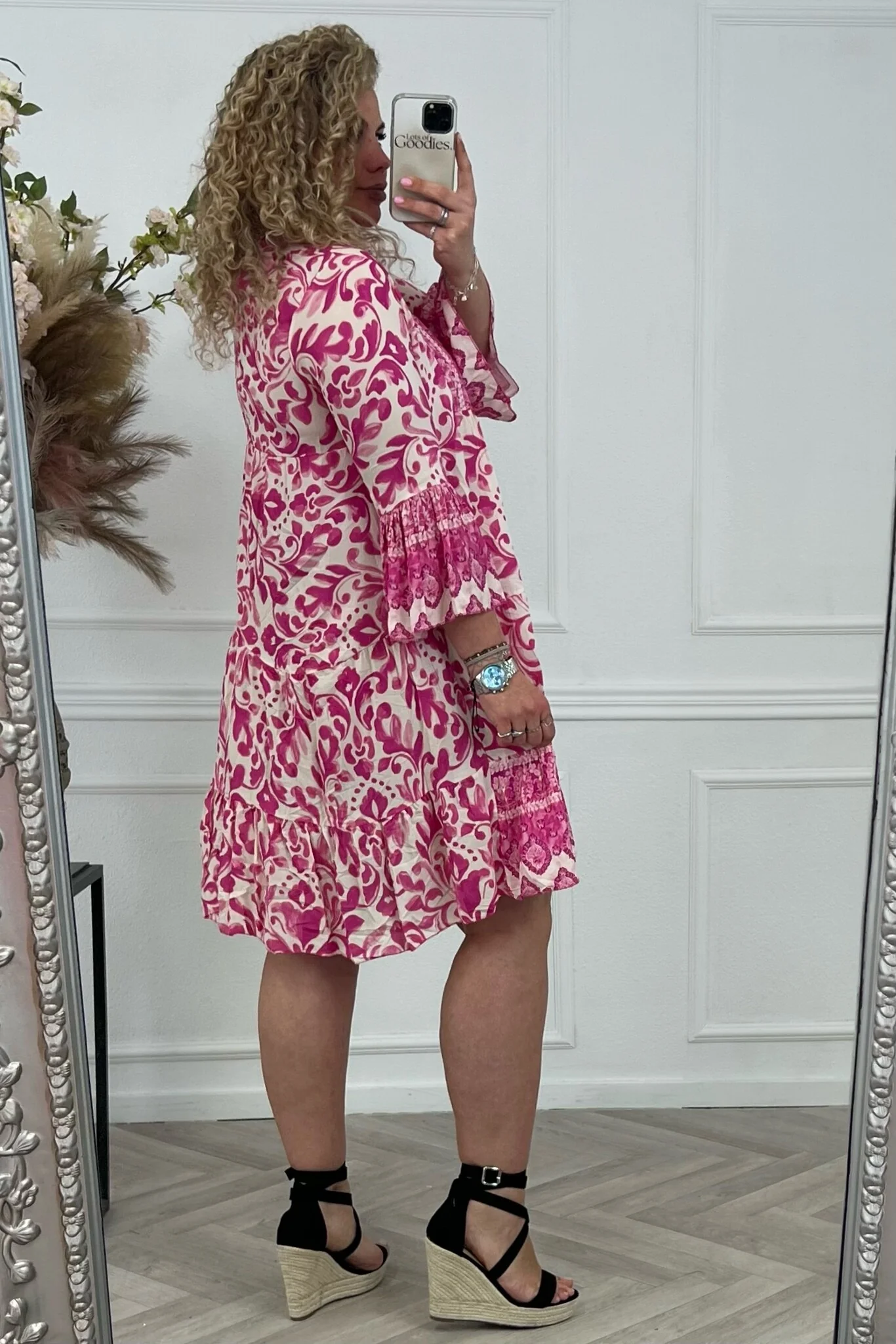 Monaco Dress - Pink - Image 5