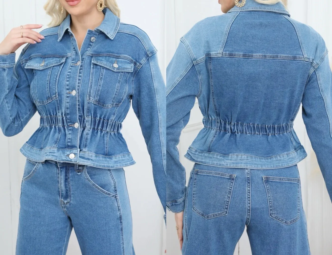 Morgan Denim Jacket - Blue