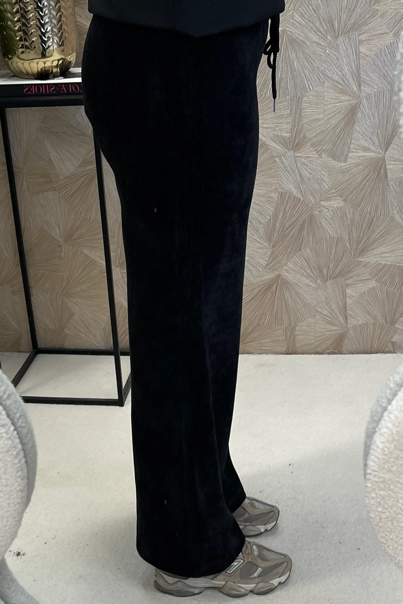 Musthave Comfy Rib Pants - Black - Image 2