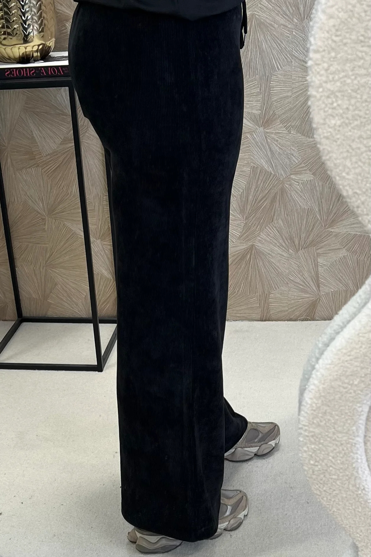 Musthave Comfy Rib Pants - Black - Image 3