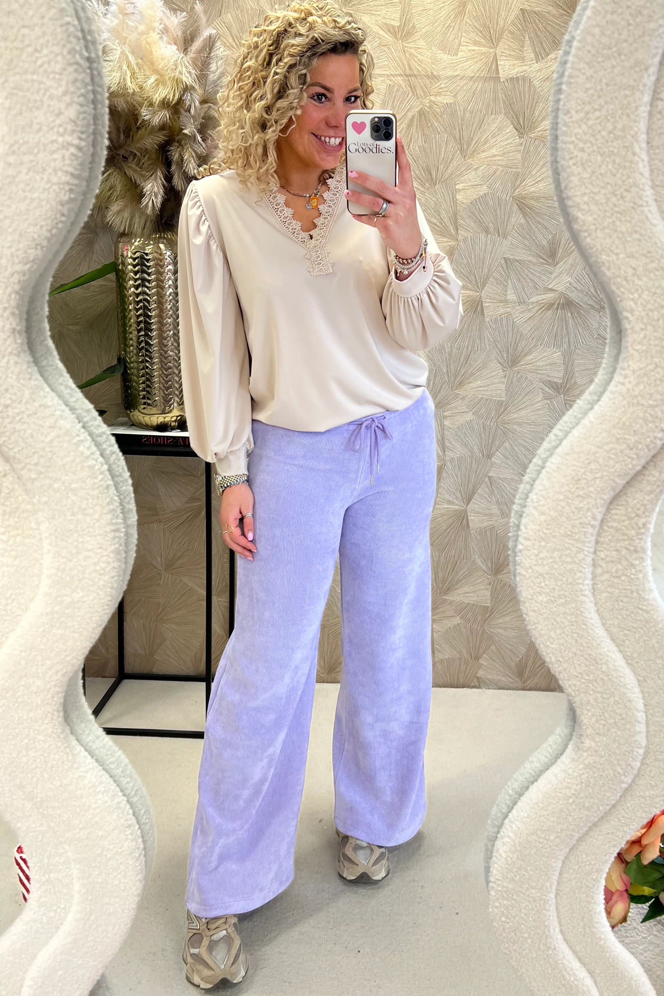 Musthave Comfy Rib Pants - Lila - Image 2