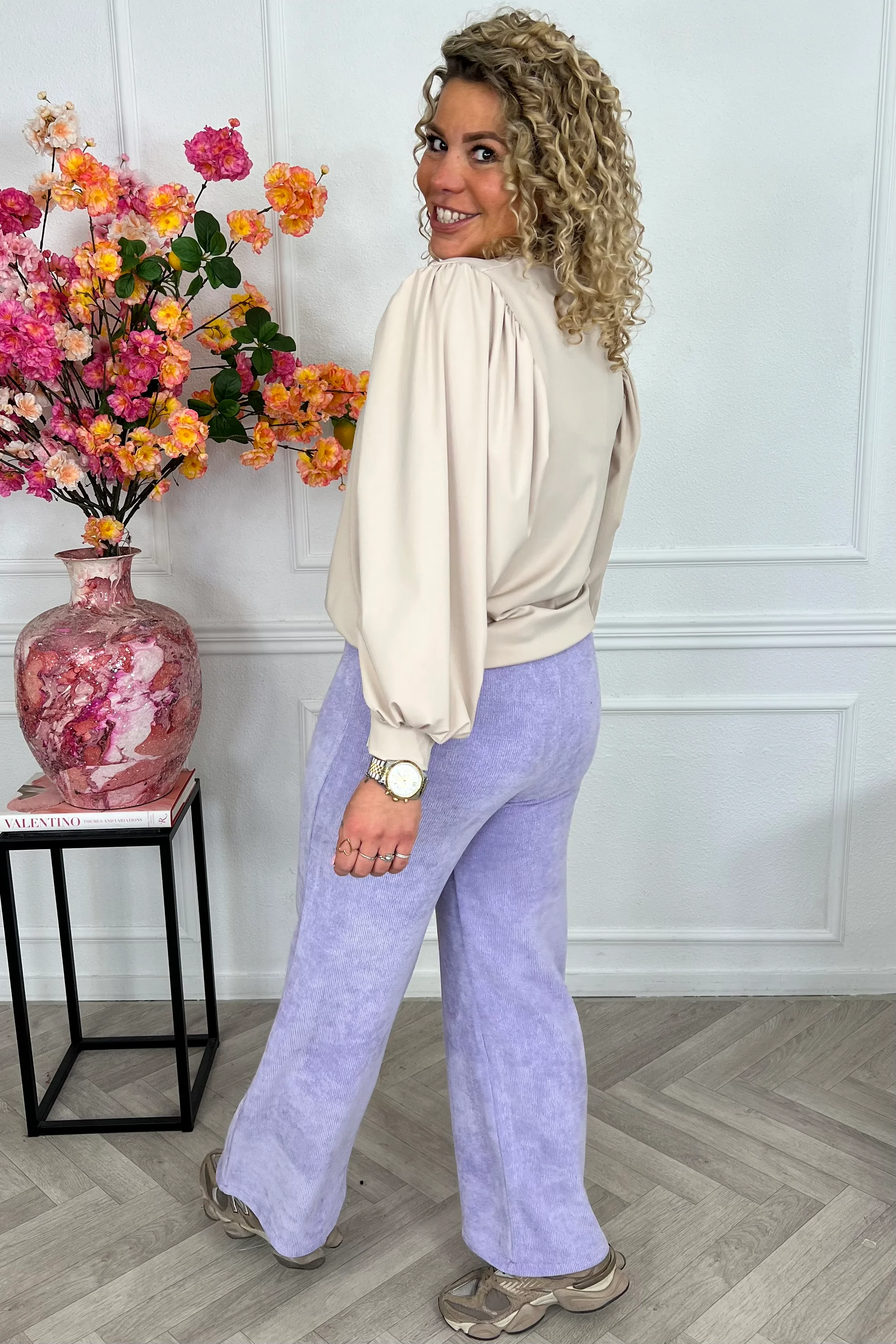 Musthave Comfy Rib Pants - Lila - Image 3