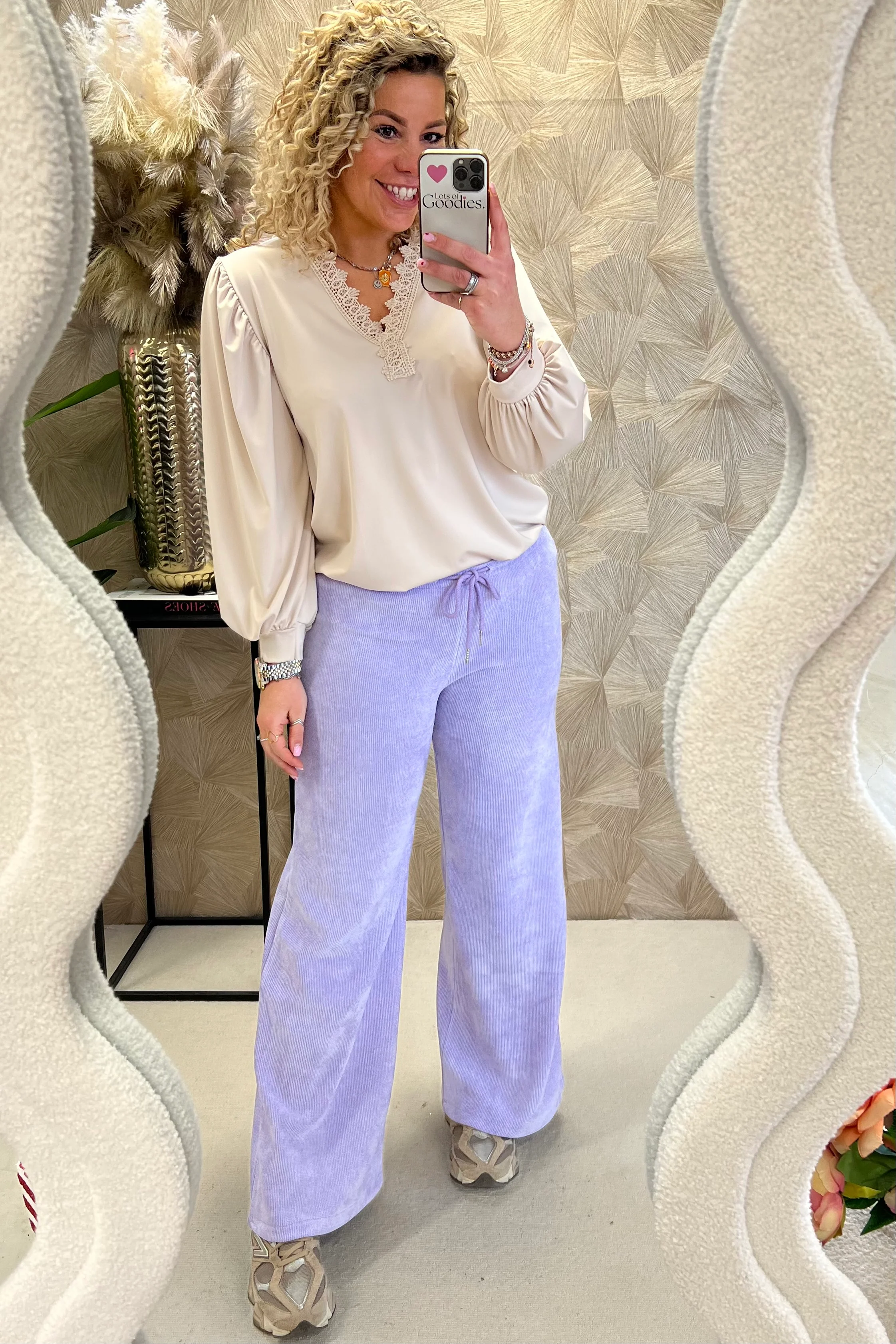 Musthave Comfy Rib Pants - Lila - Image 6