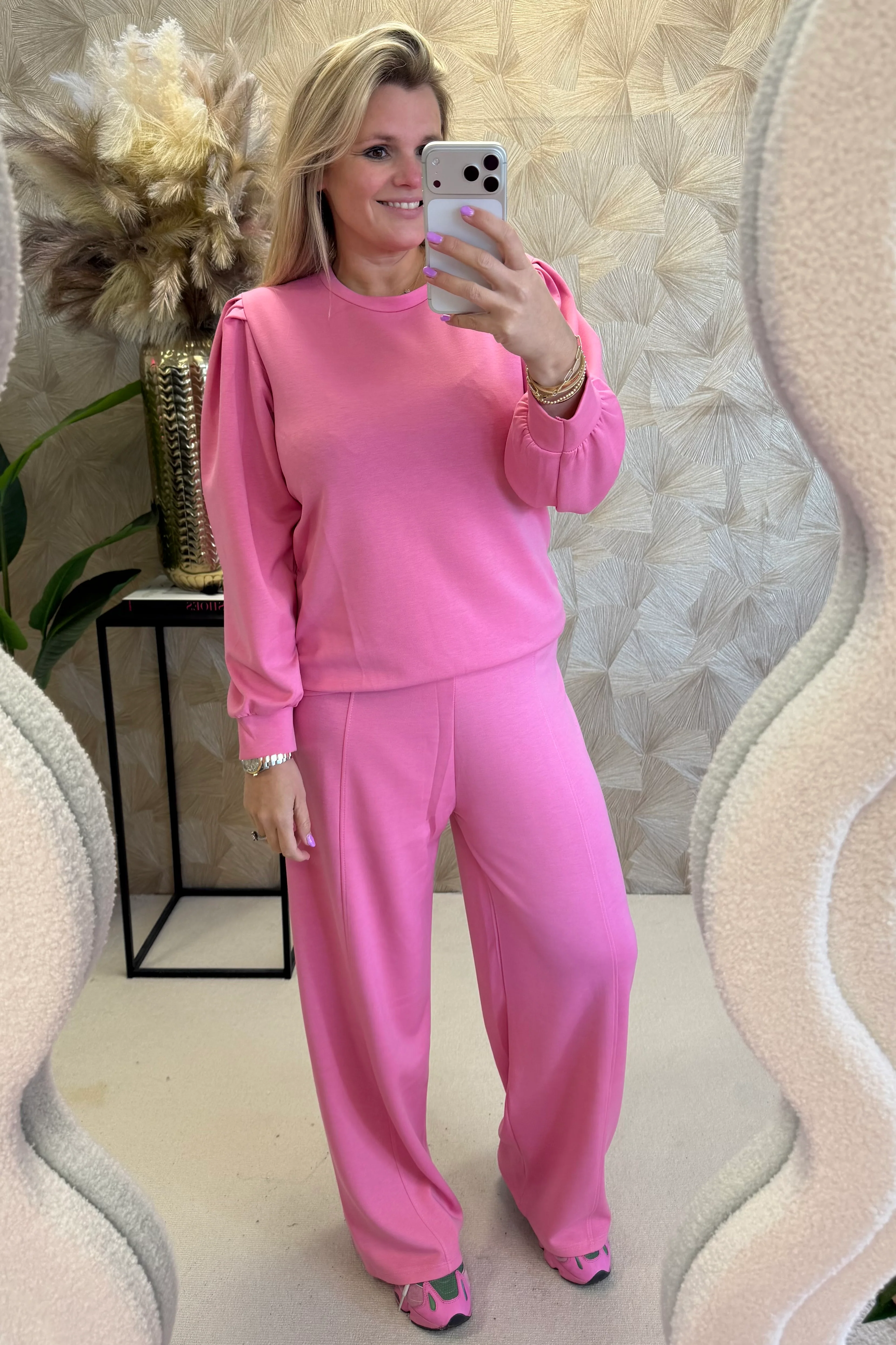 Musthave Comfy Suit - Fuchsia