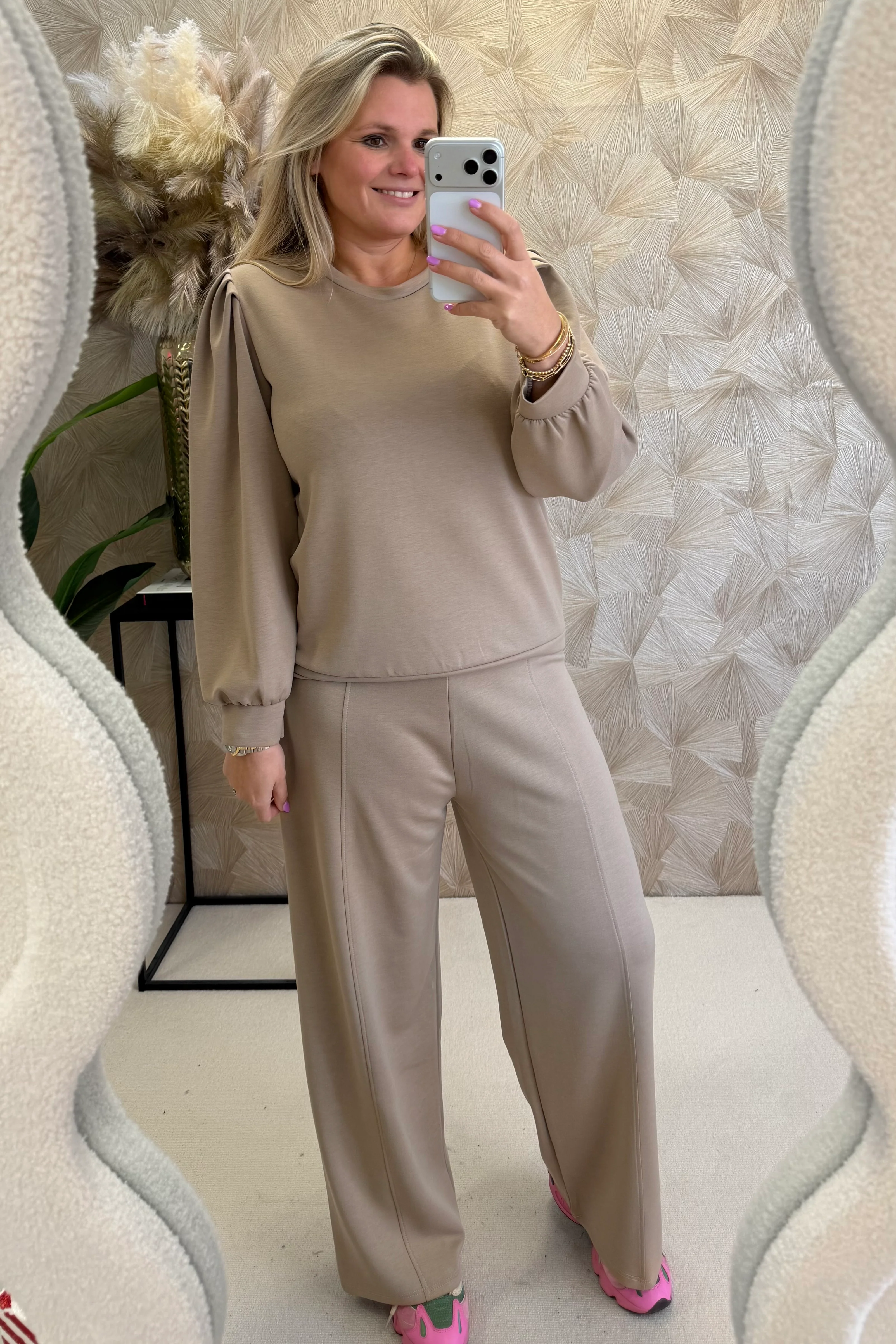 Musthave Comfy Suit - Taupe