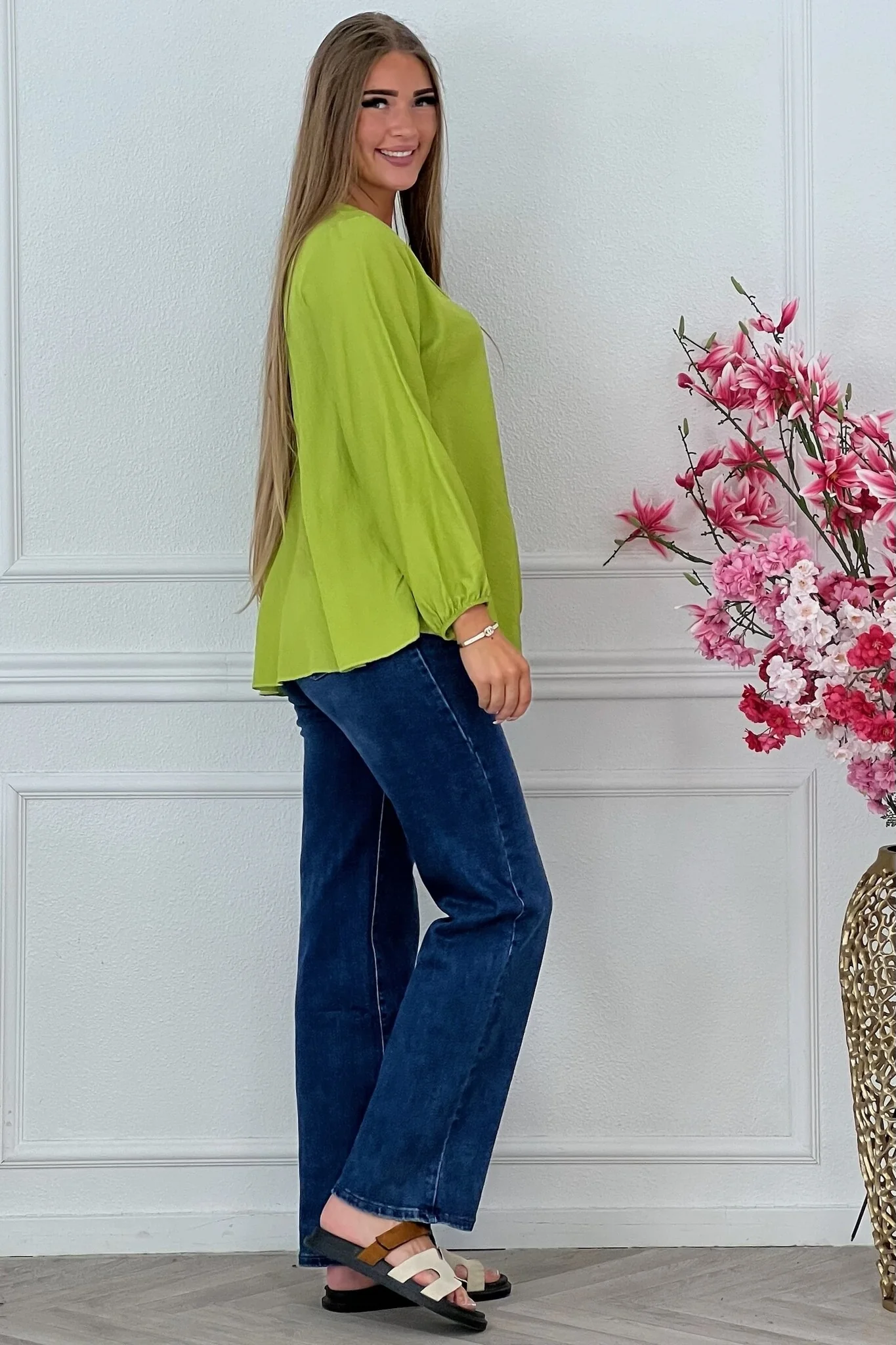 Musthave Daisy Top - Green - Image 3