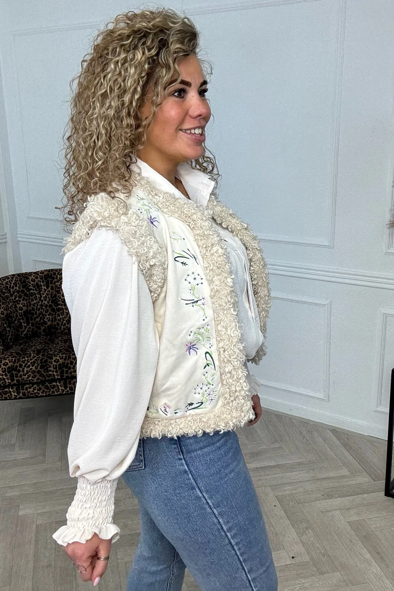 Musthave Spring Gilet - Beige/Nature - Image 3