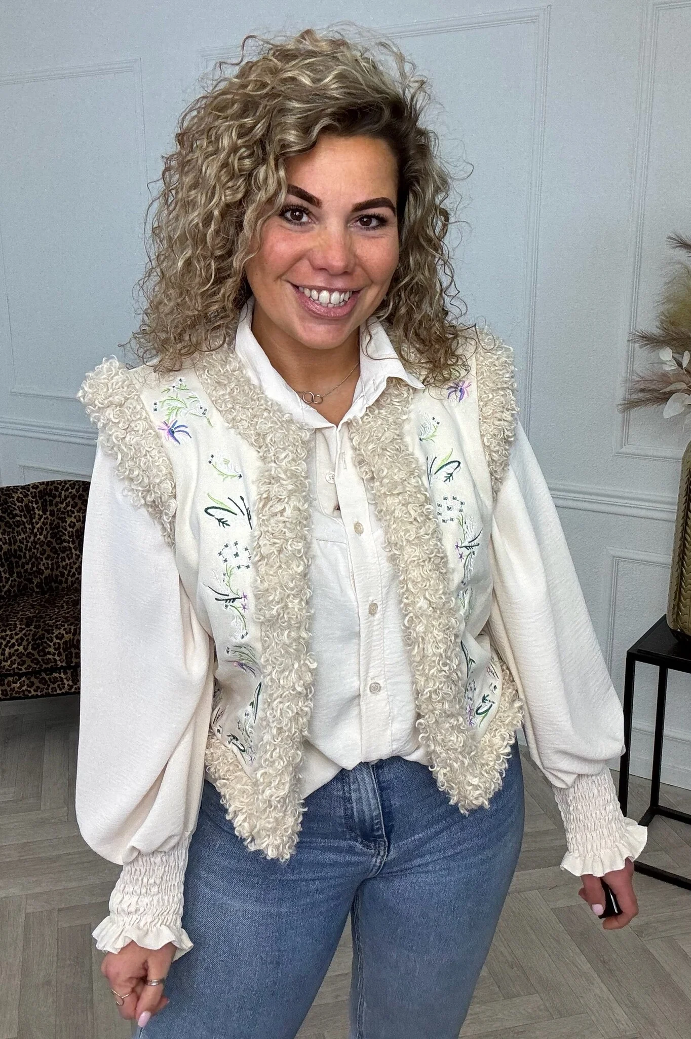 Musthave Spring Gilet - Beige/Nature - Image 4