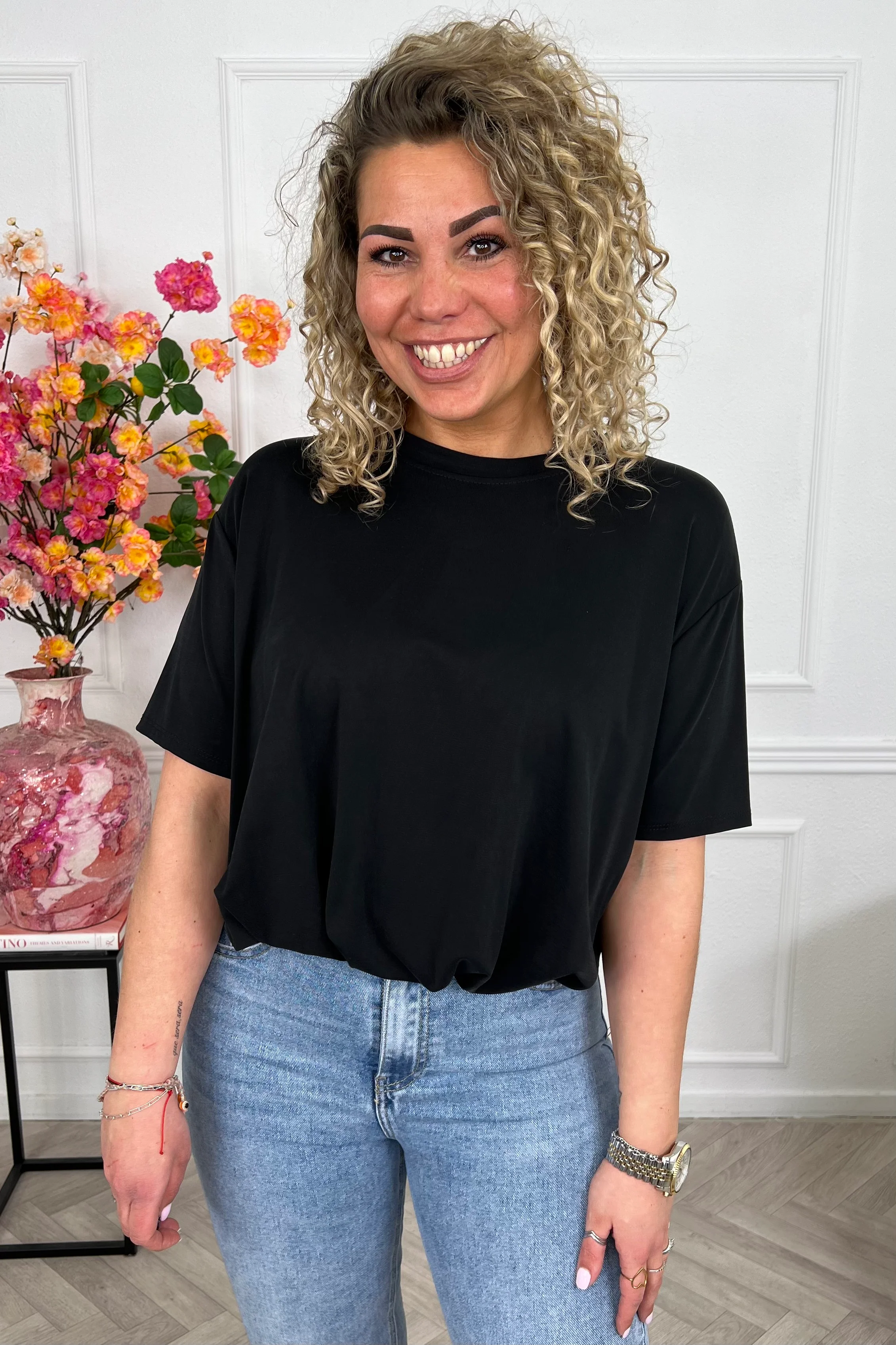 Musthave Spring Scuba Shirt - Black - Image 3