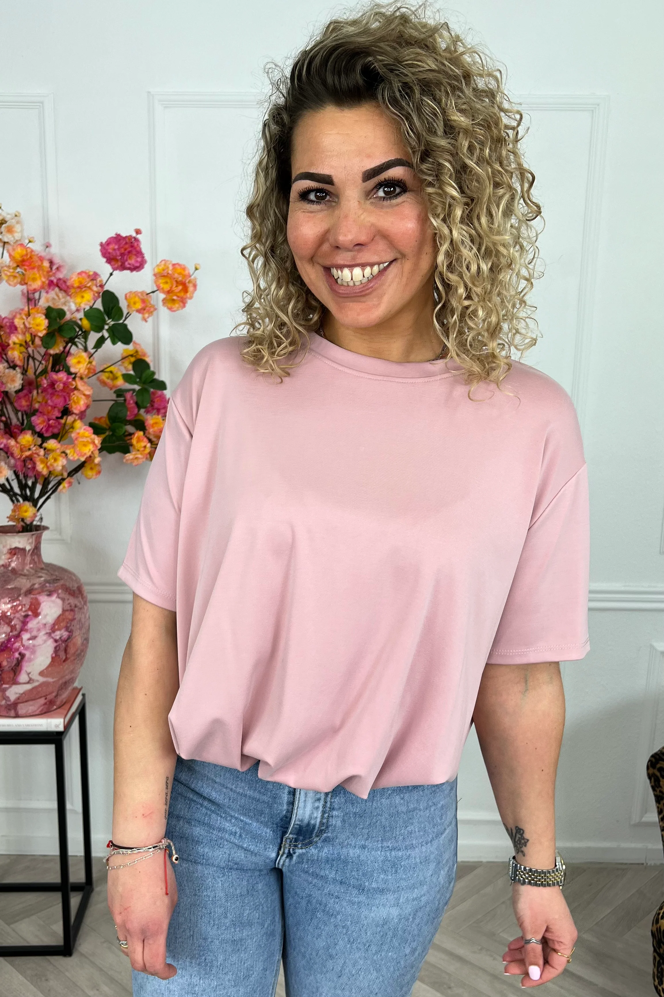 Musthave Spring Scuba Shirt - Old Pink - Image 3