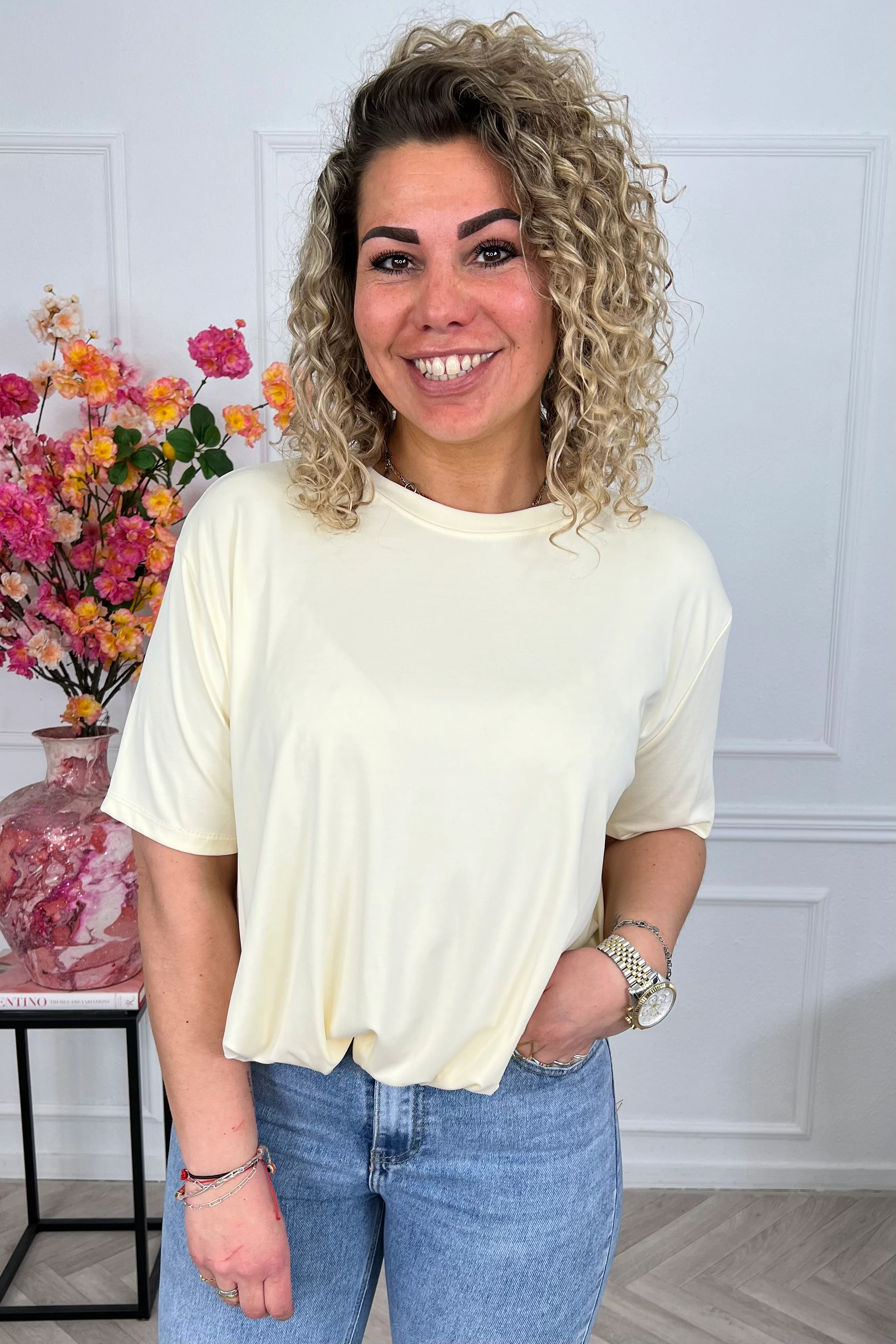Musthave Spring Scuba Shirt - Yellow - Image 3