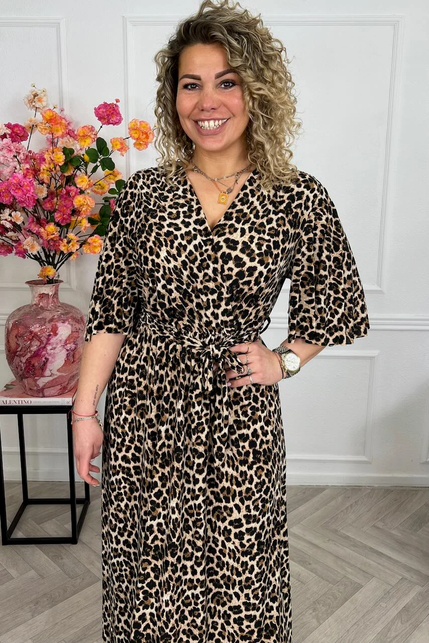 Musthave Stacey Maxi Dress - Leopard - Image 4