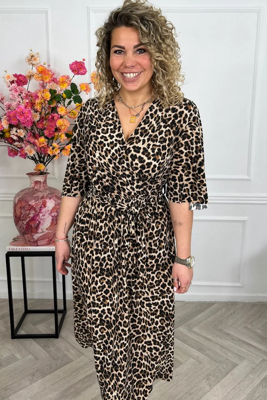 Musthave Stacey Maxi Dress - Leopard - Image 5