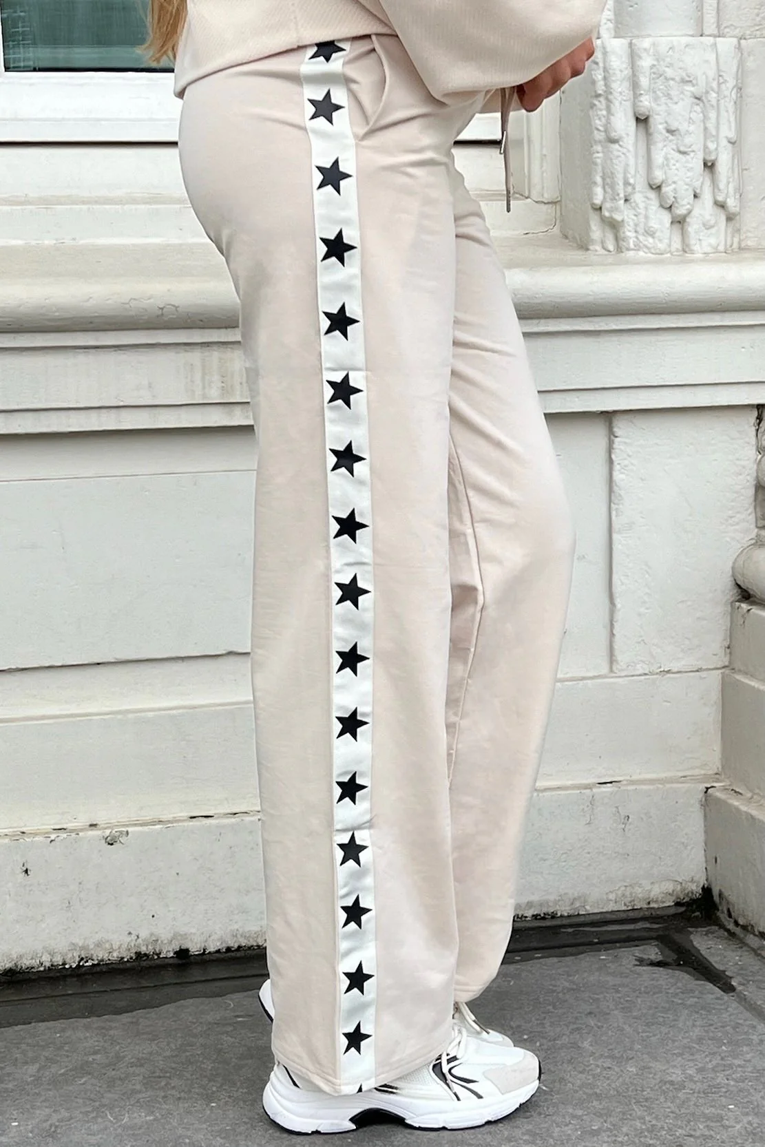 Musthave Star Jogging Pants - Beige