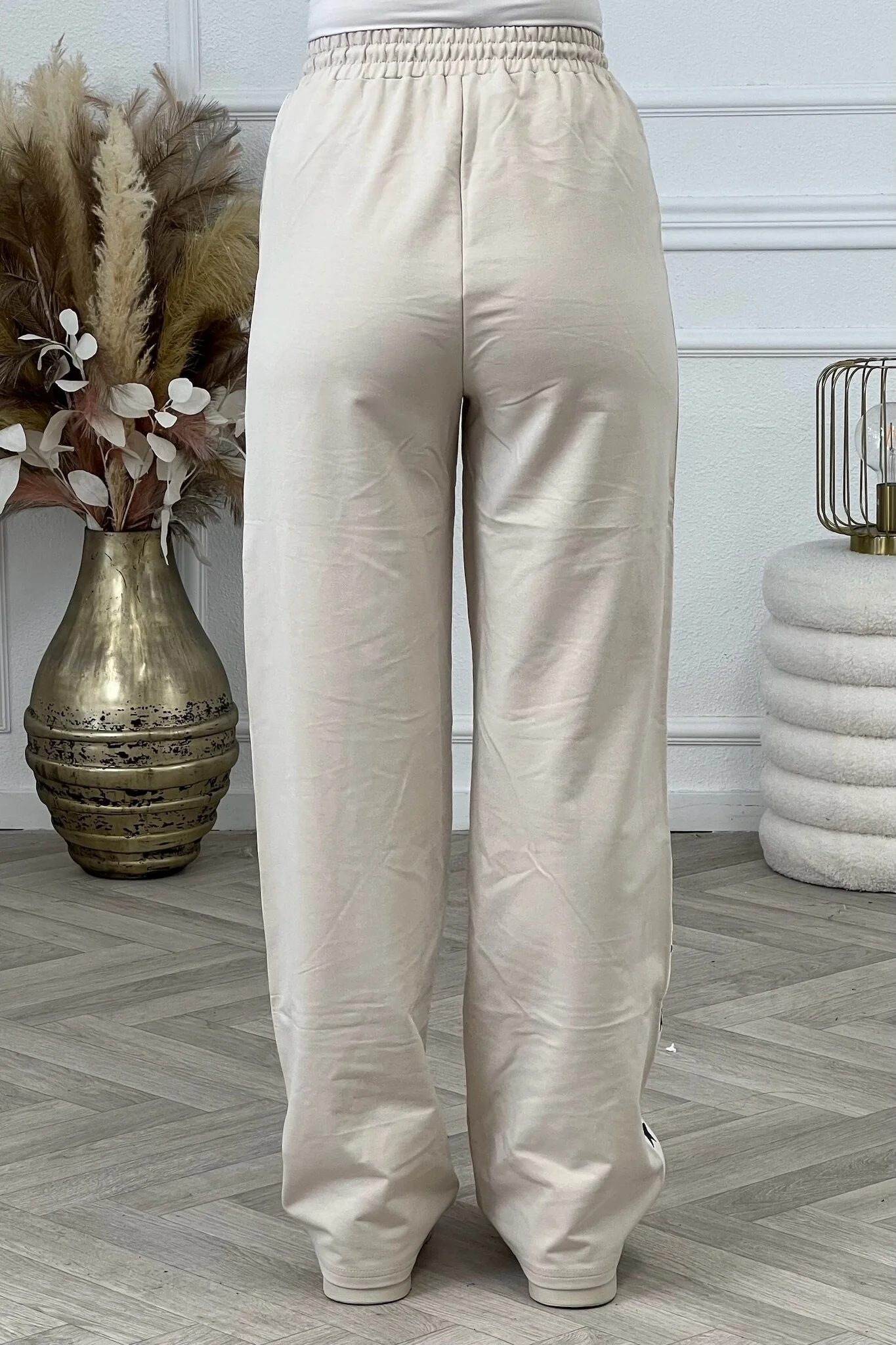 Musthave Star Jogging Pants - Beige - Image 9