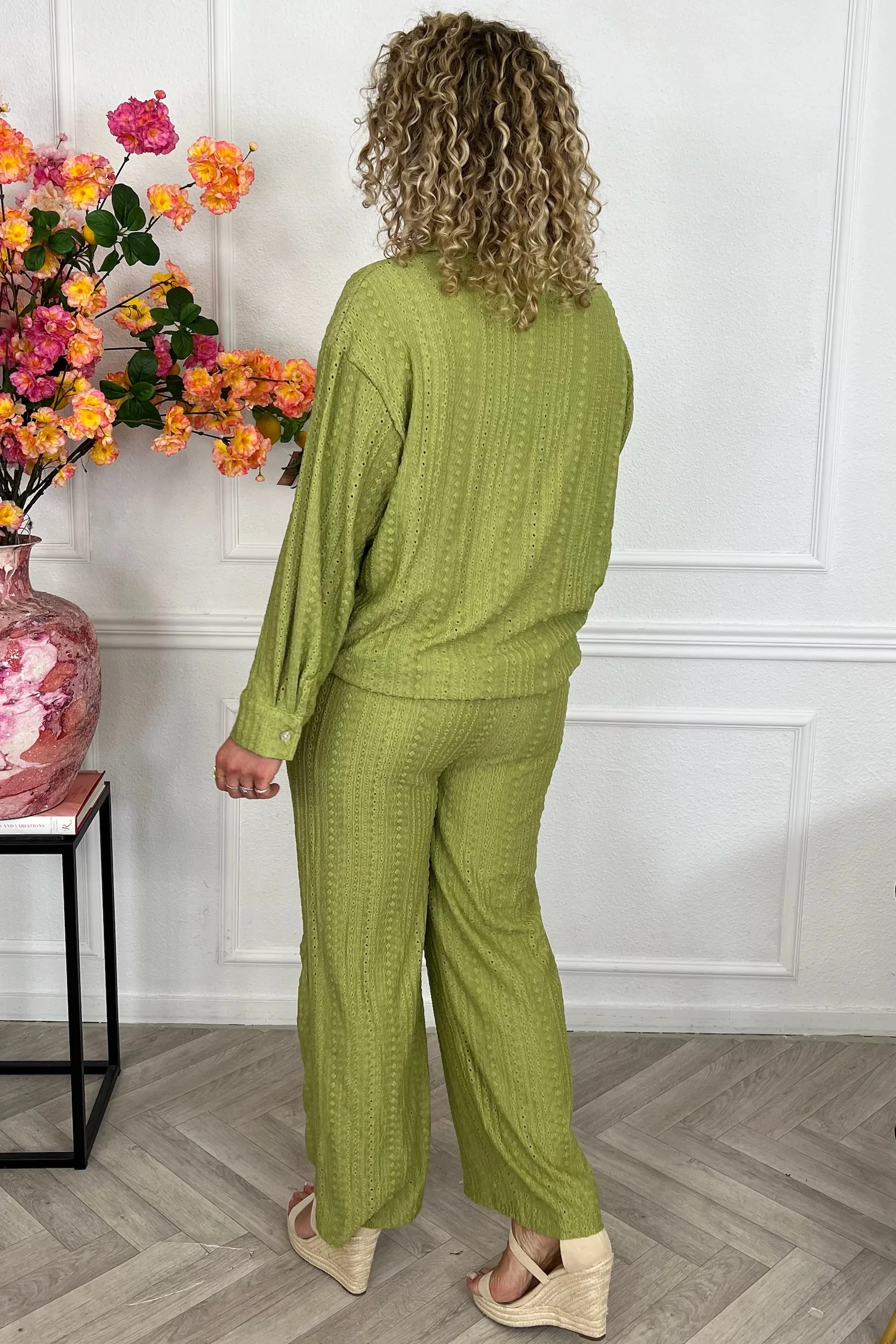 Musthave Textured Lounge Set - Pistache - Image 4