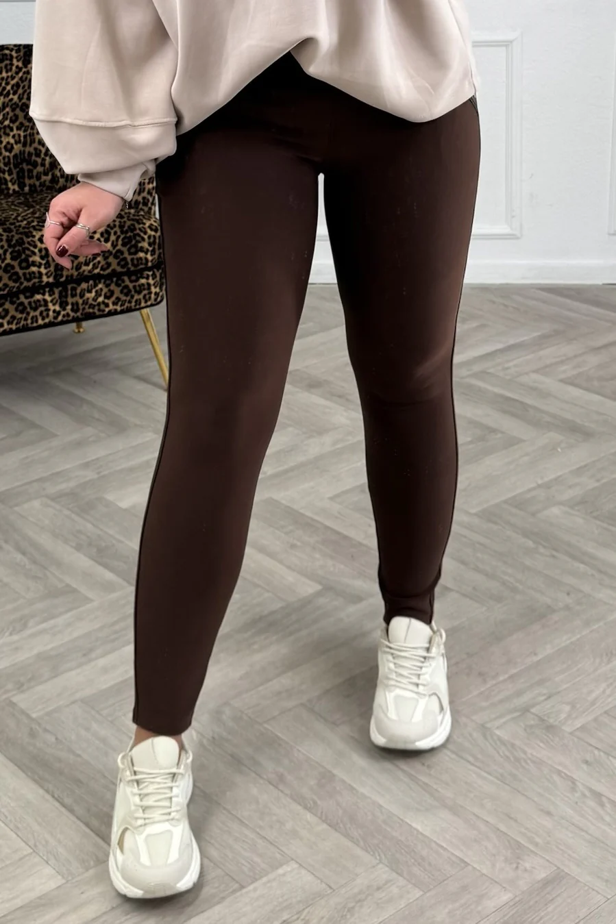 Nikki Pants - Dark Brown - Image 5