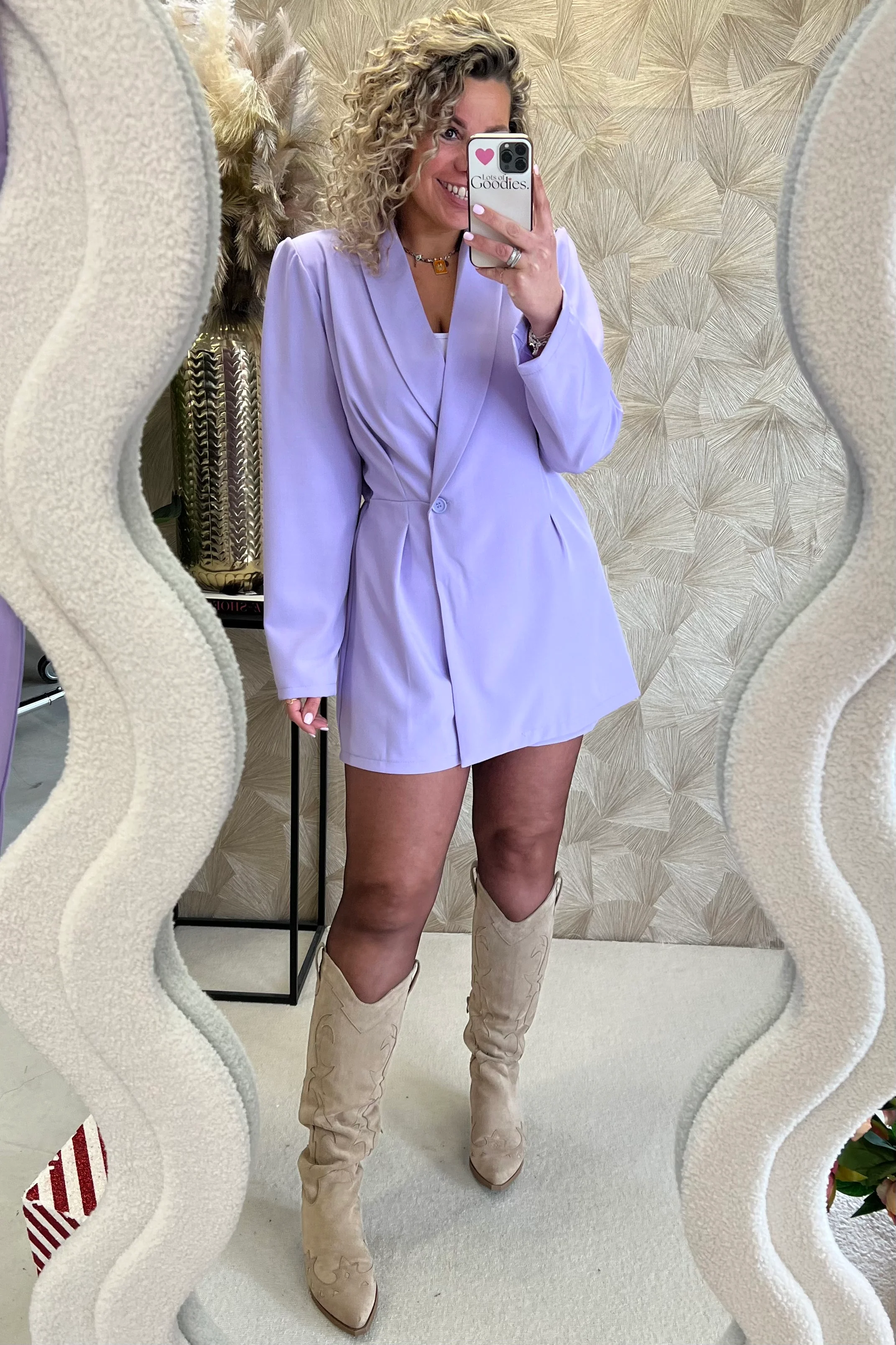 Perfect Chelsea Playsuit - Lila - Image 3