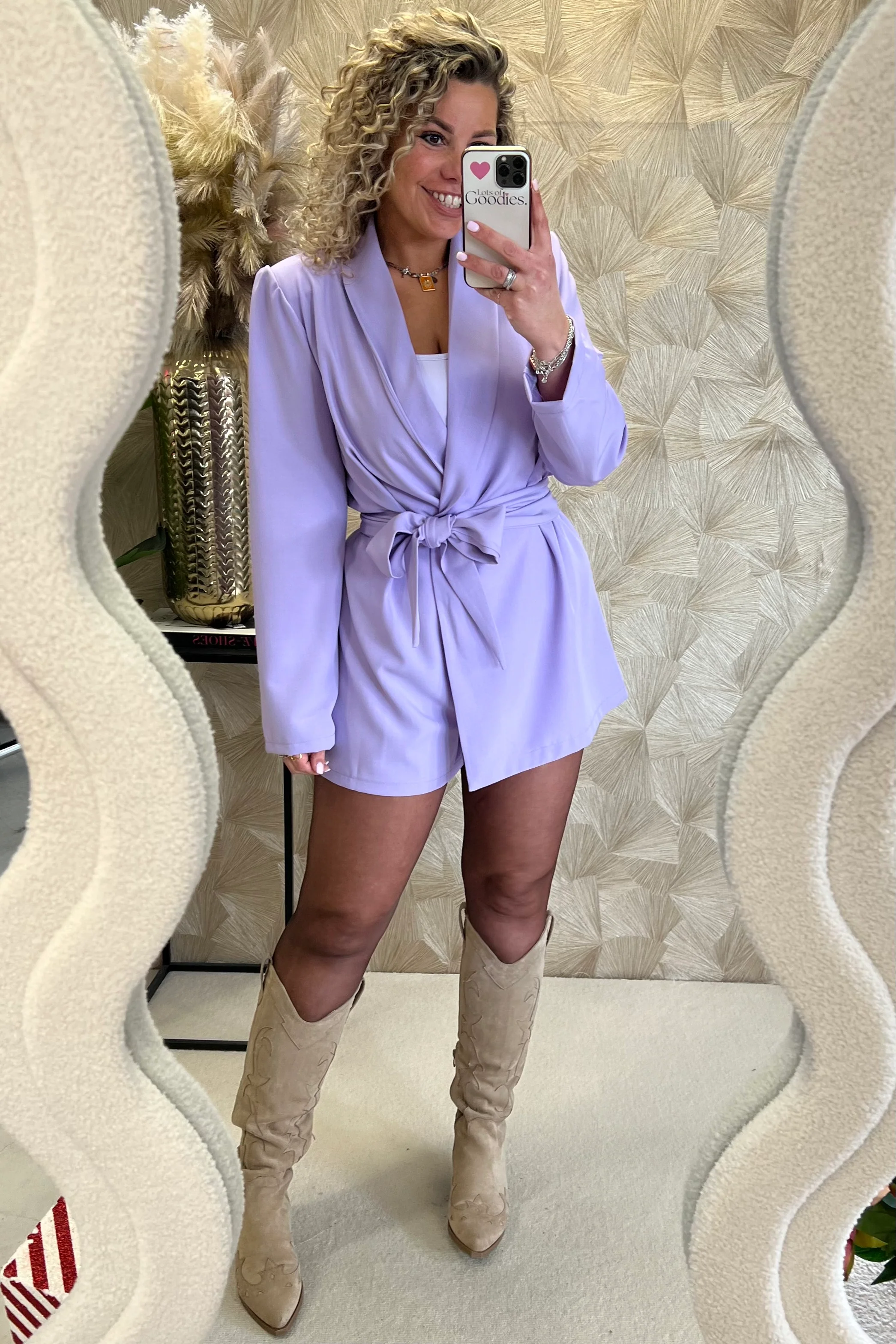 Perfect Chelsea Playsuit - Lila - Image 5