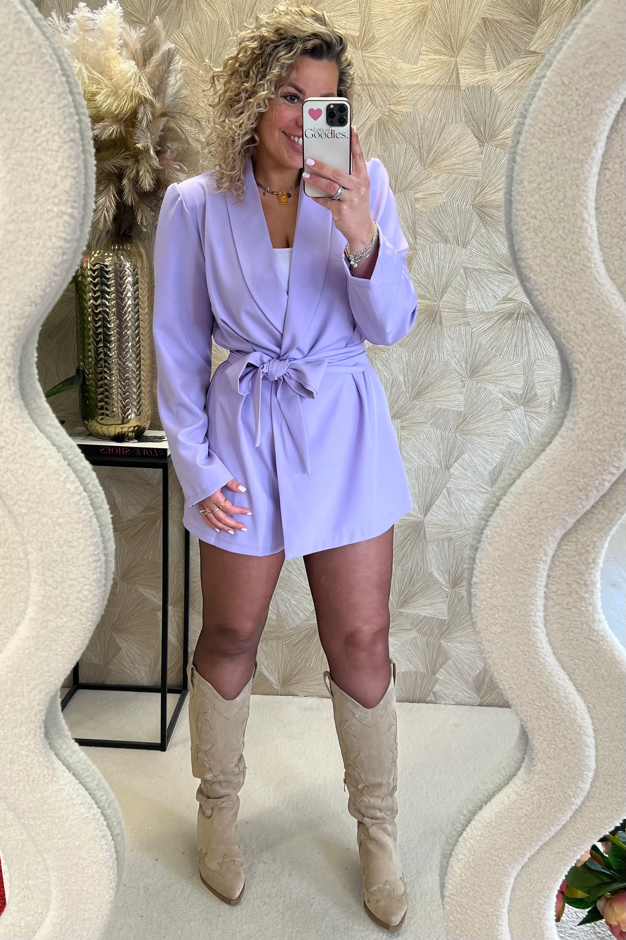 Perfect Chelsea Playsuit - Lila - Image 6