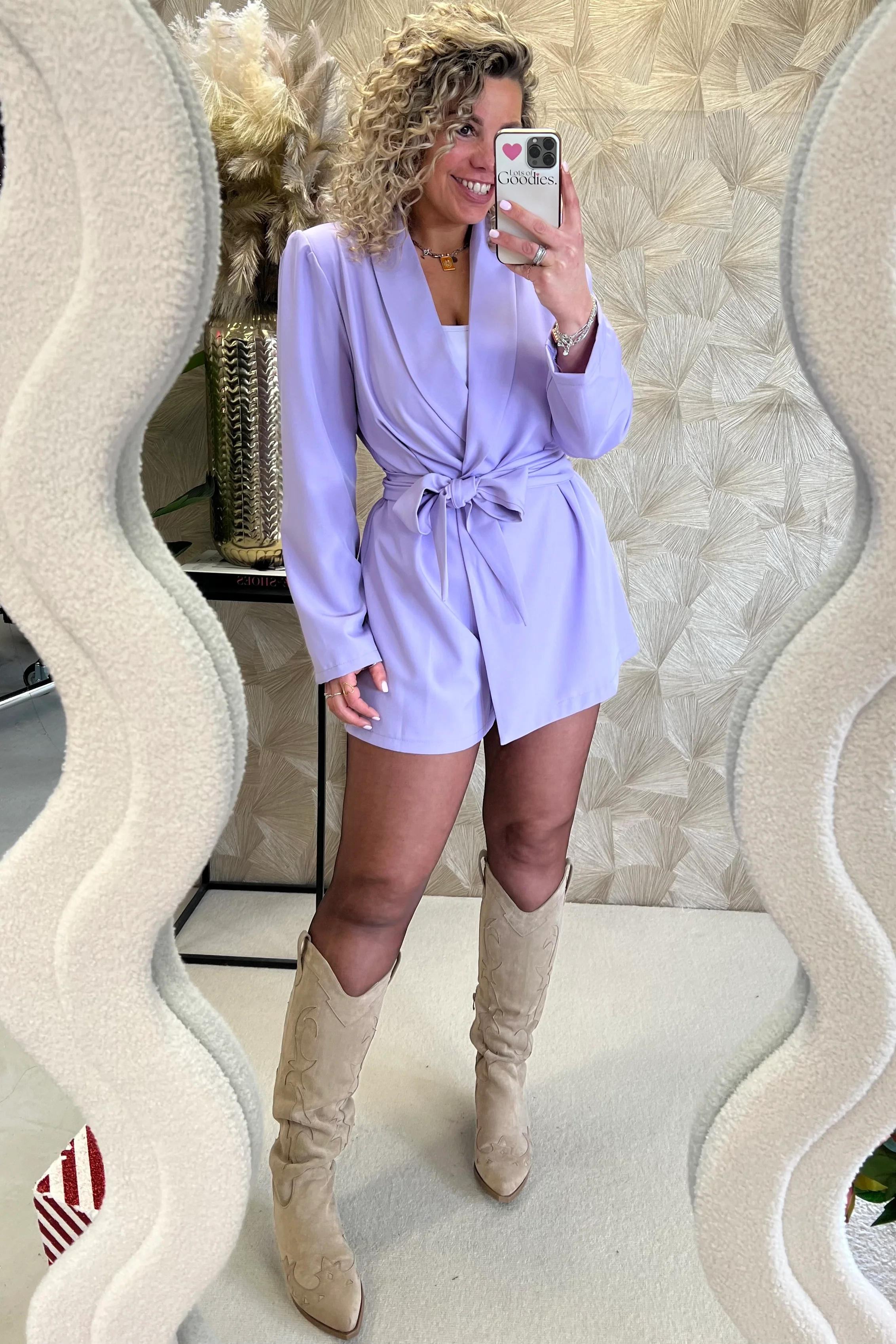 Perfect Chelsea Playsuit - Lila - Image 8