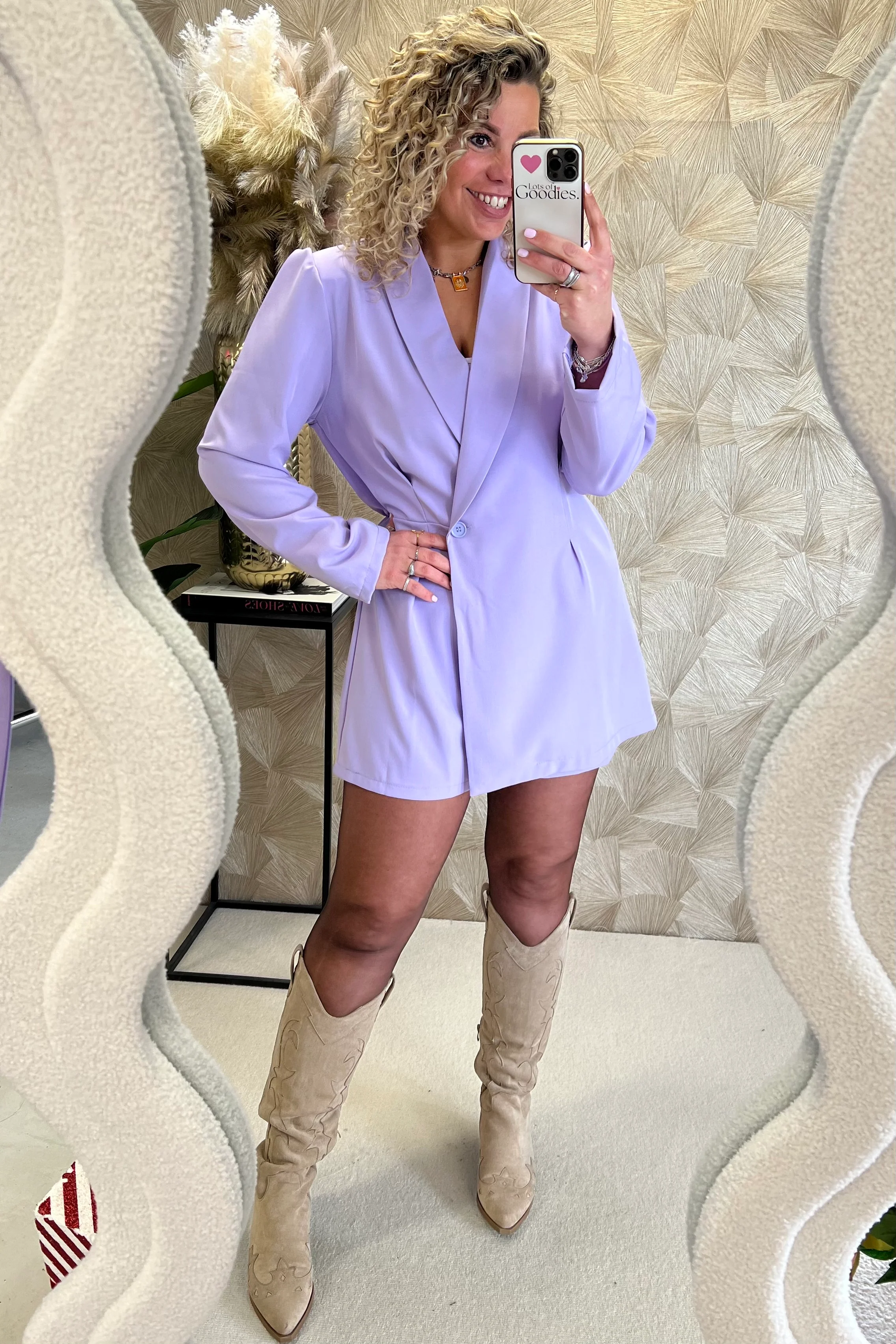 Perfect Chelsea Playsuit - Lila - Image 9