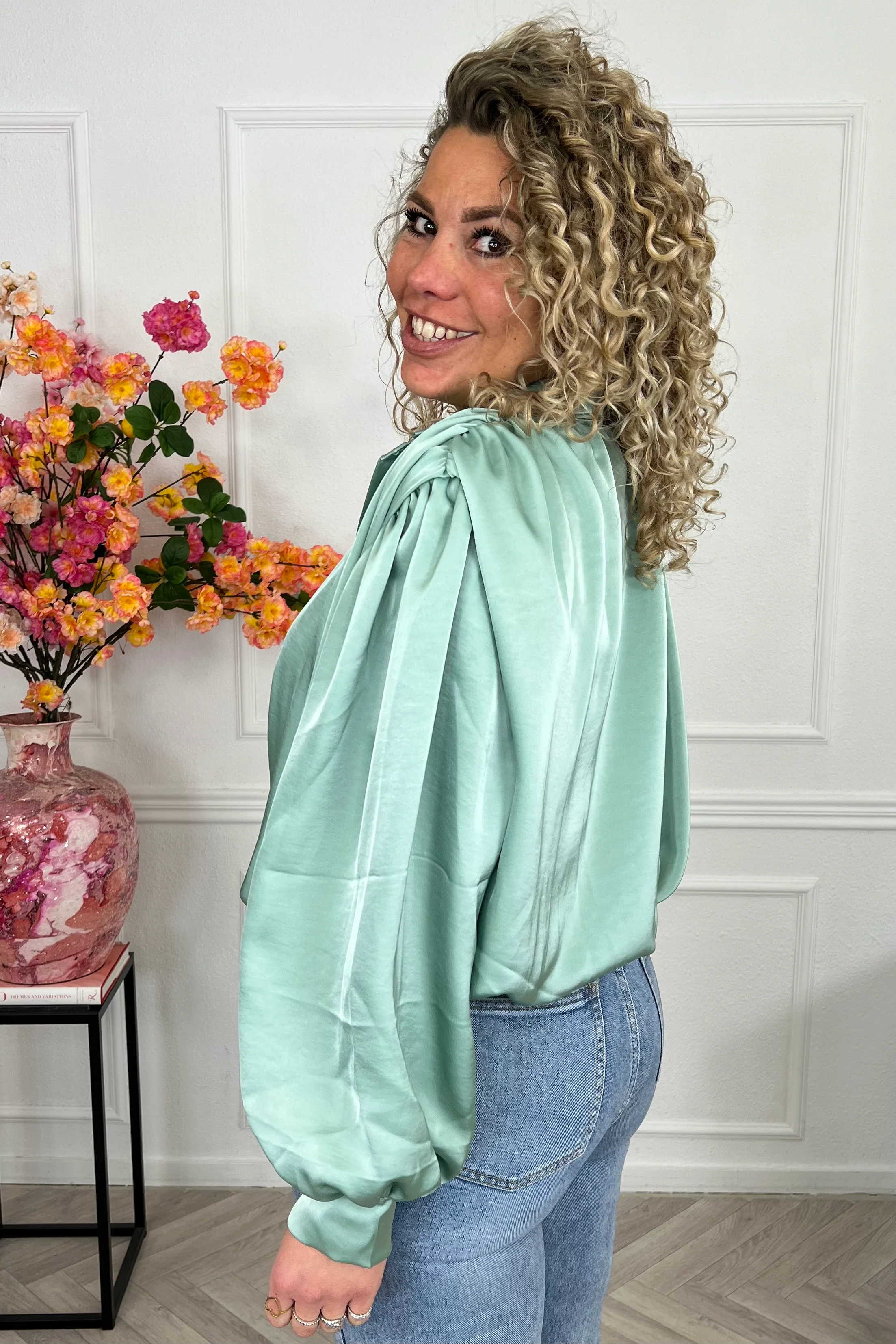 Perfect Havana Blouse - Green - Image 3