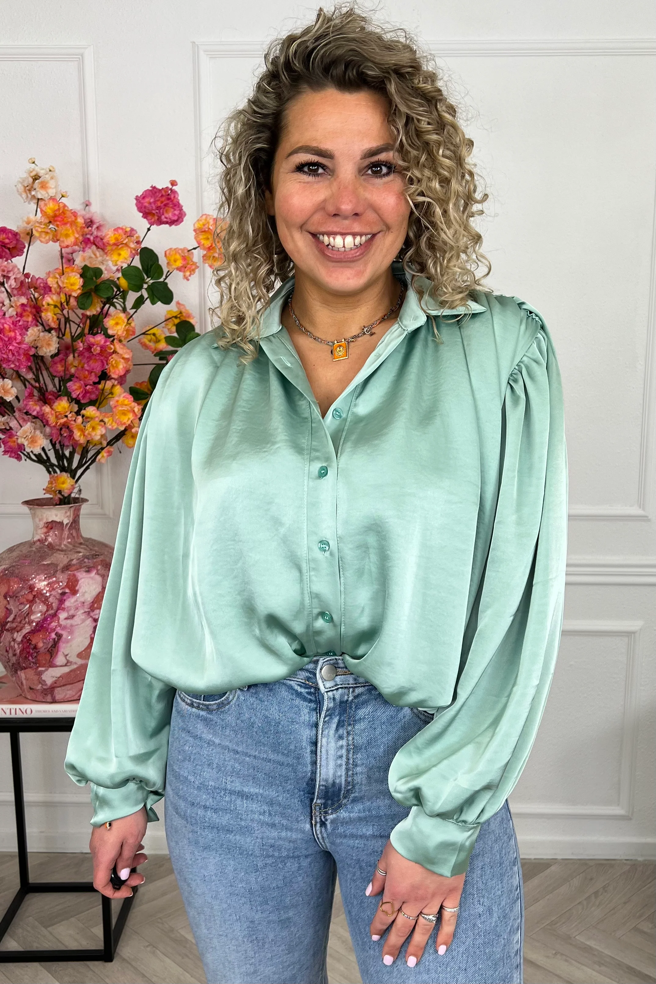 Perfect Havana Blouse - Green - Image 4