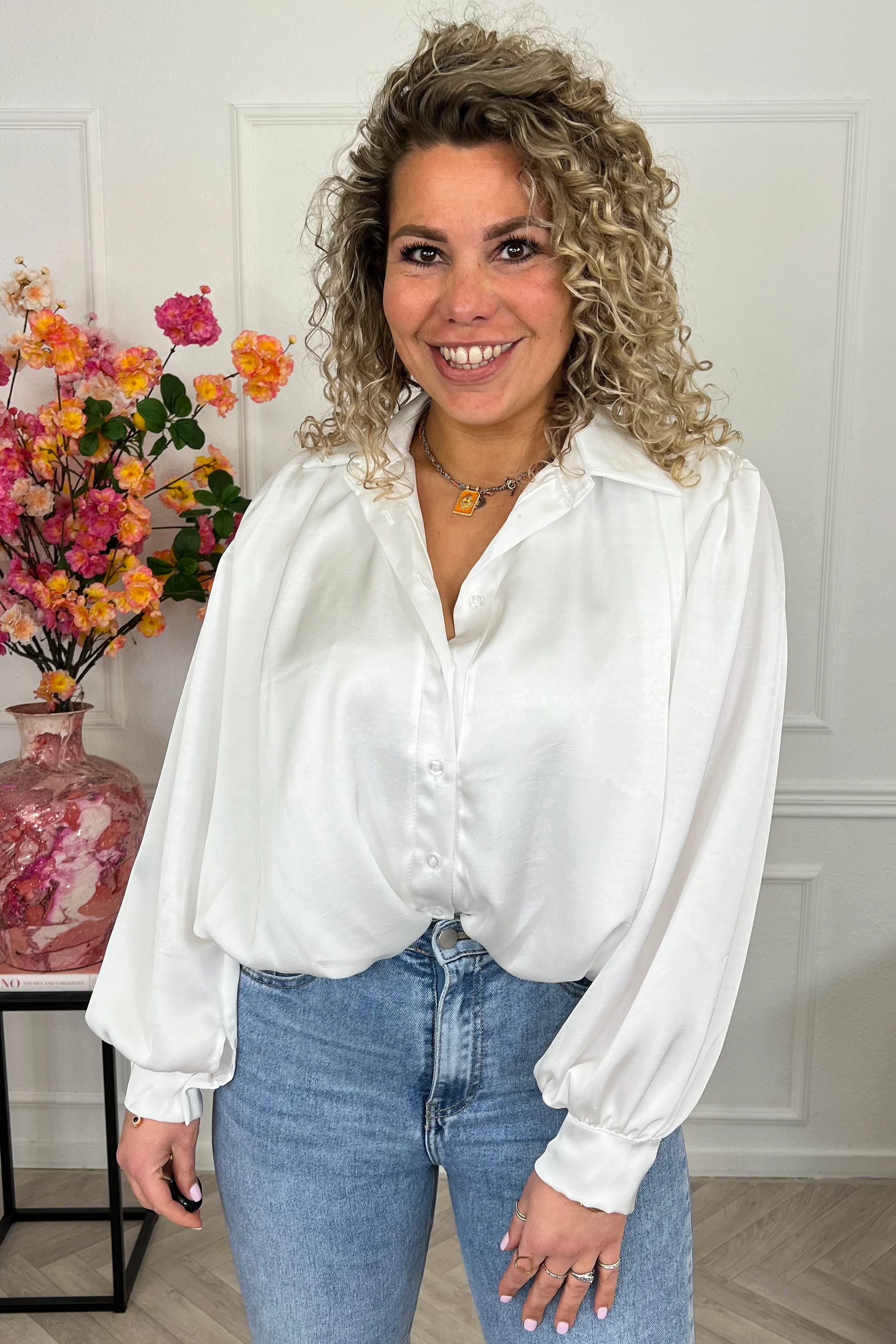 Perfect Havana Blouse - White - Image 3