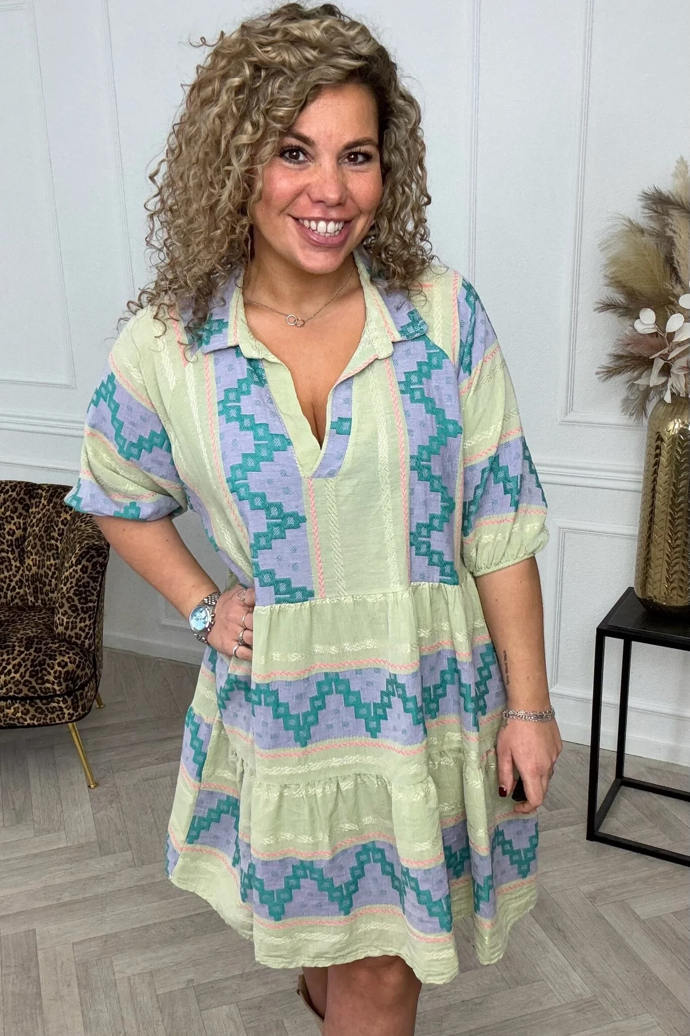 Perfect Ibiza Dress - Green - Image 2