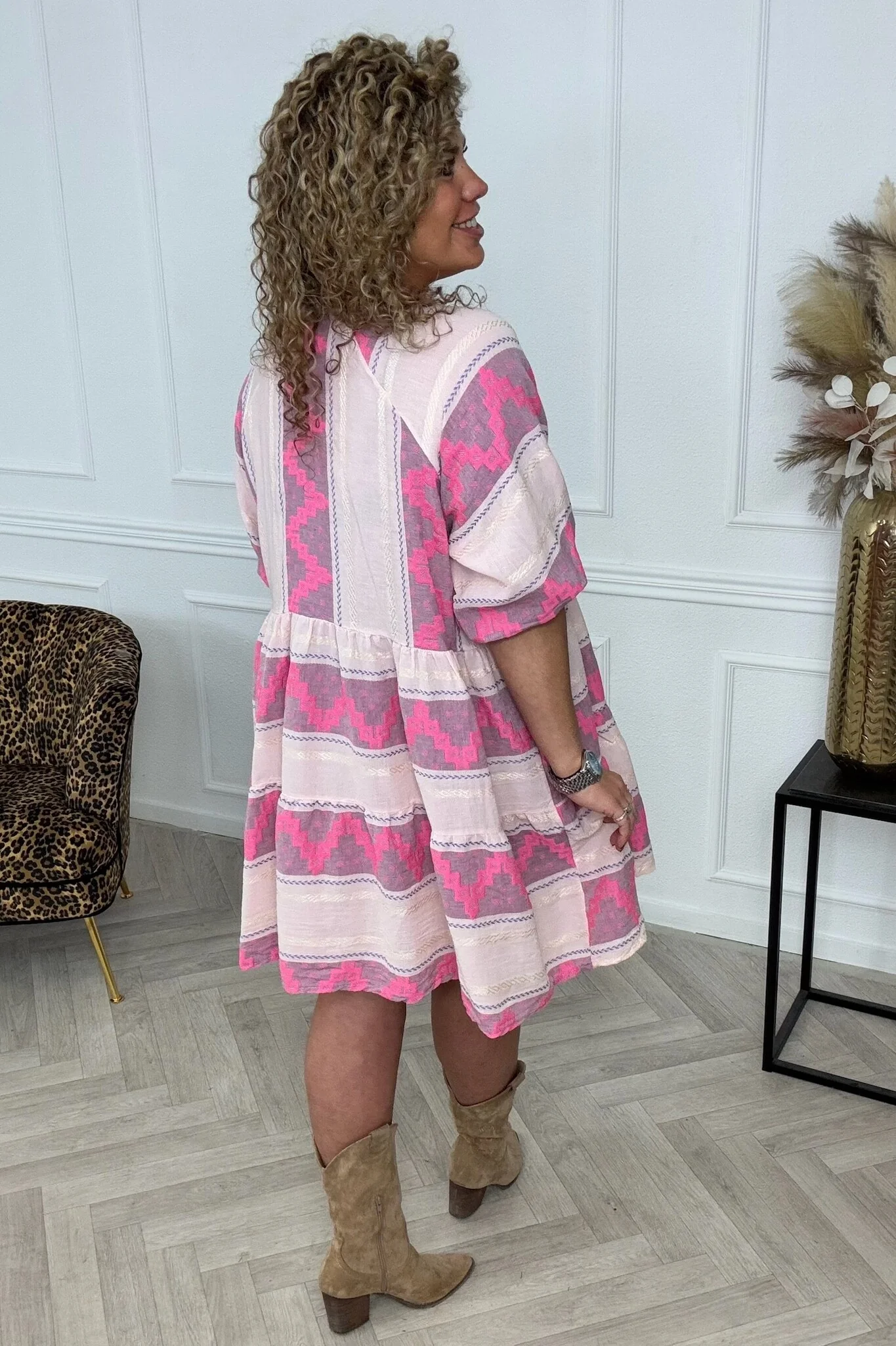 Perfect Ibiza Dress - Pink - Image 2