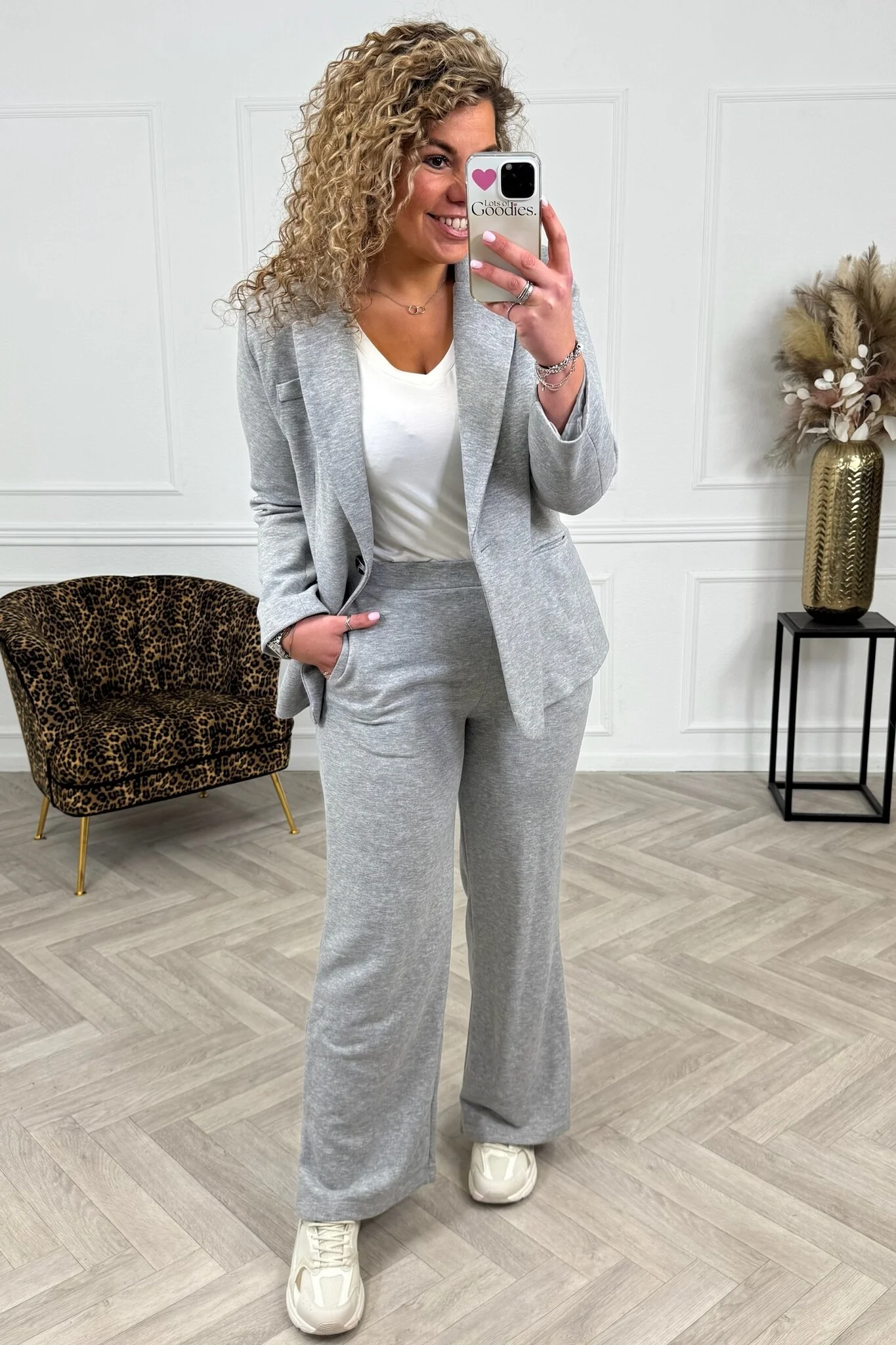 Perfect Kicki Suit - Grey