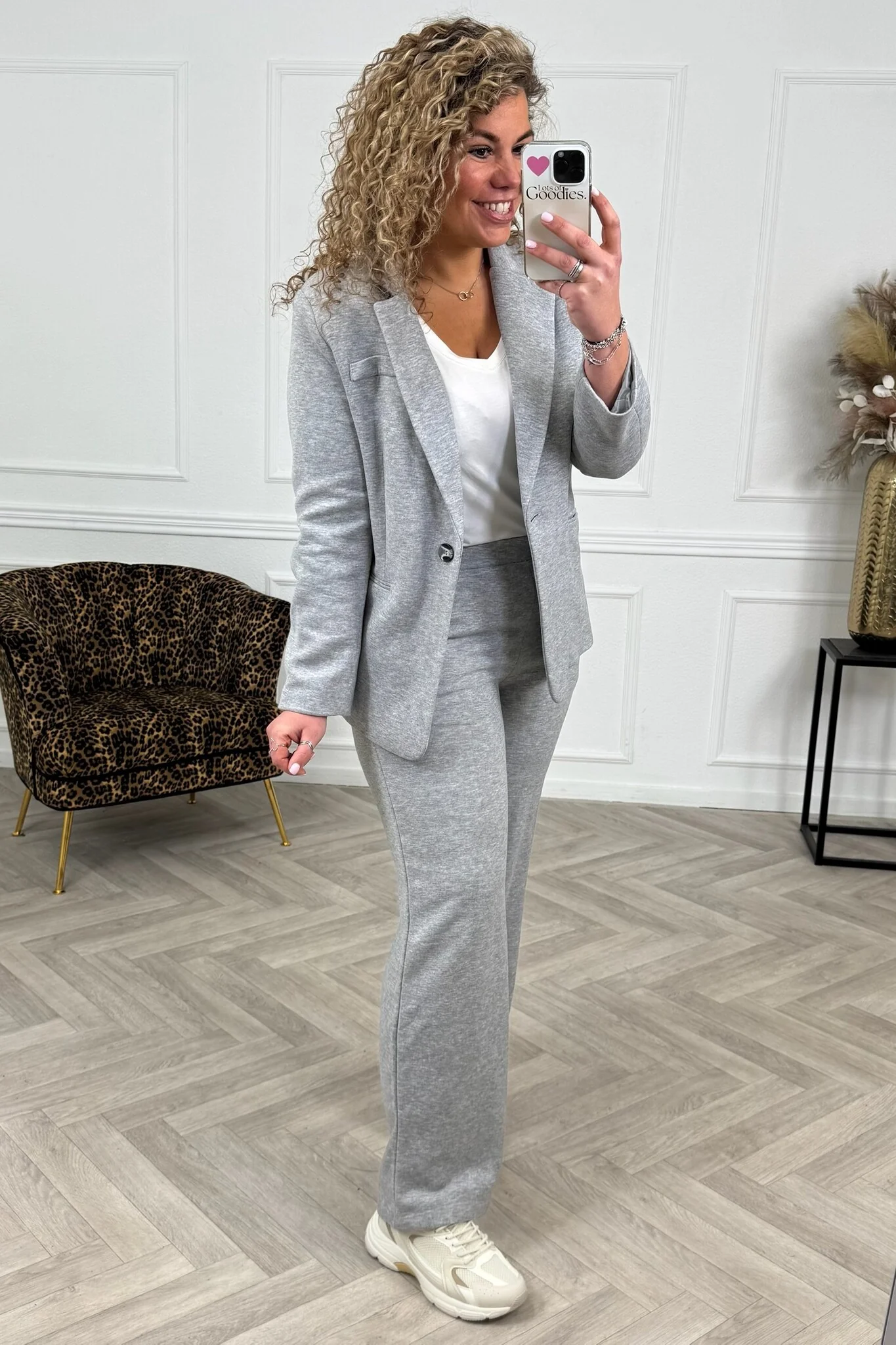 Perfect Kicki Suit - Grey - Image 4