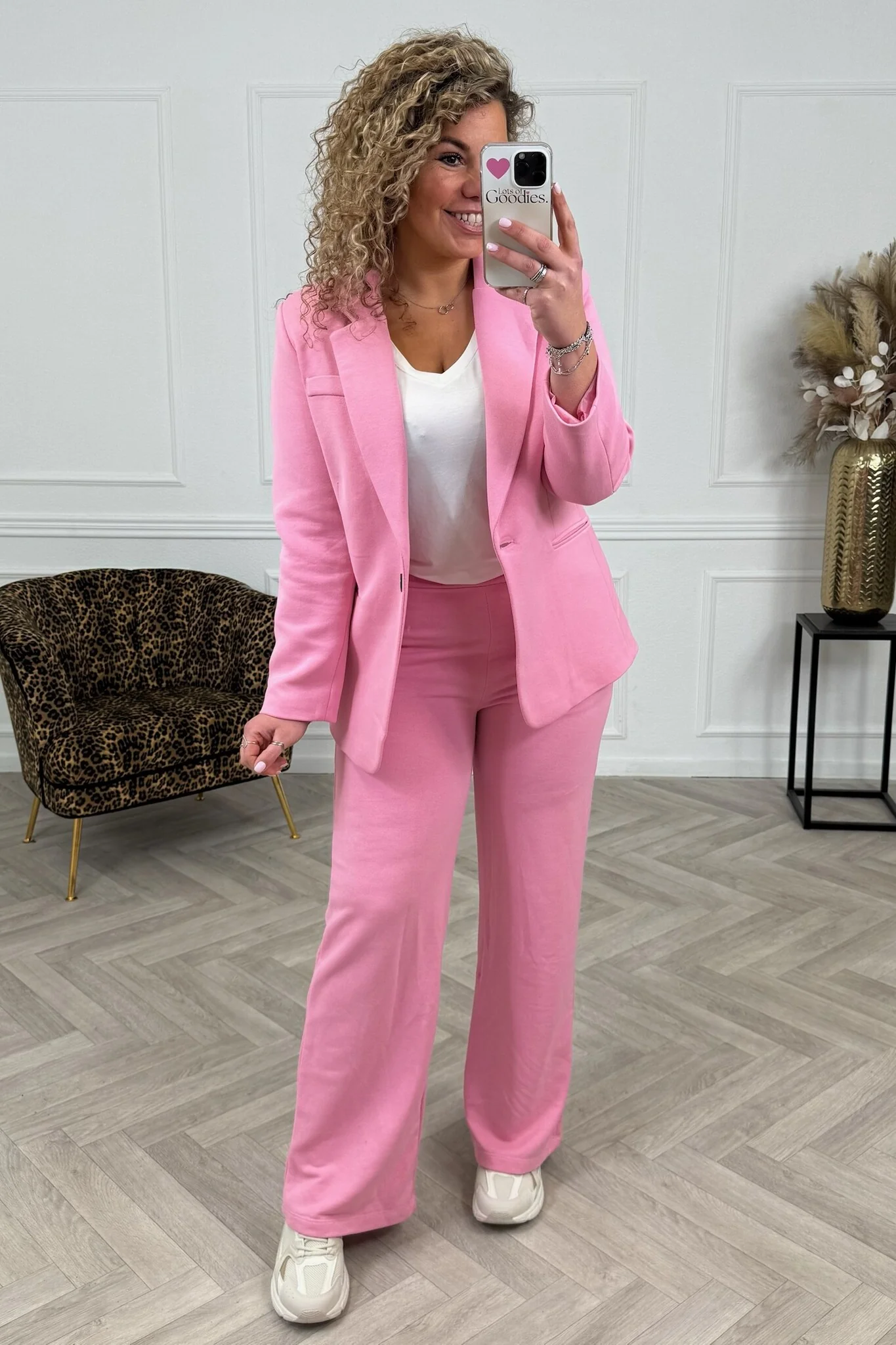 Perfect Kicki Suit - Sugar Pink