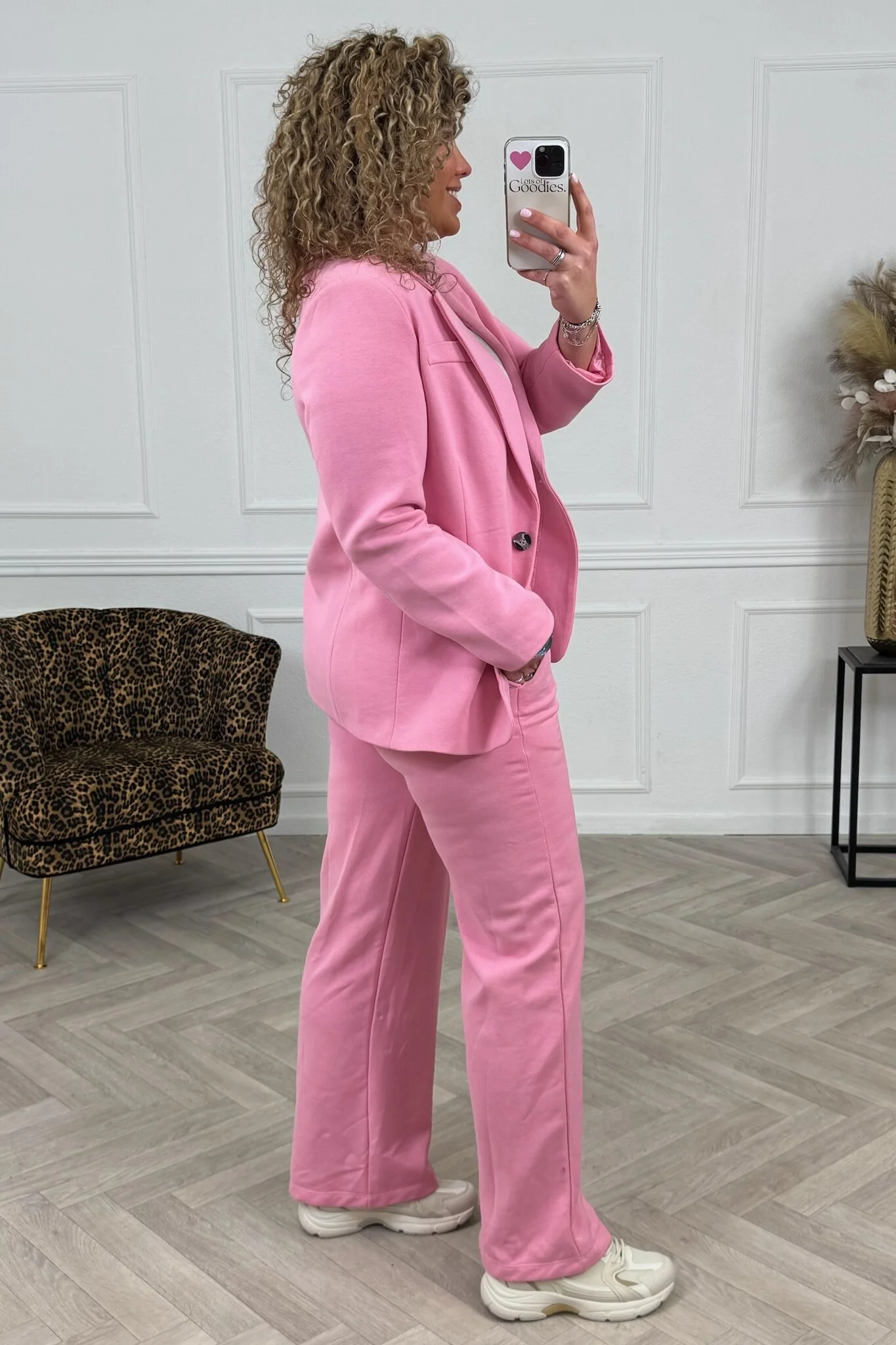 Perfect Kicki Suit - Sugar Pink - Image 2
