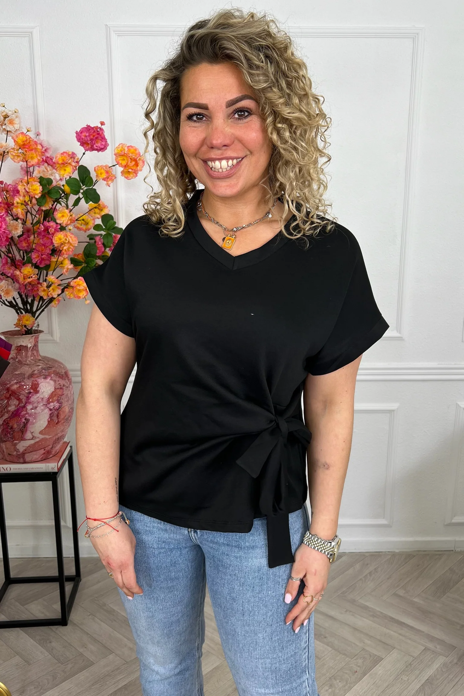 Perfect Knot Top - Black - Image 3