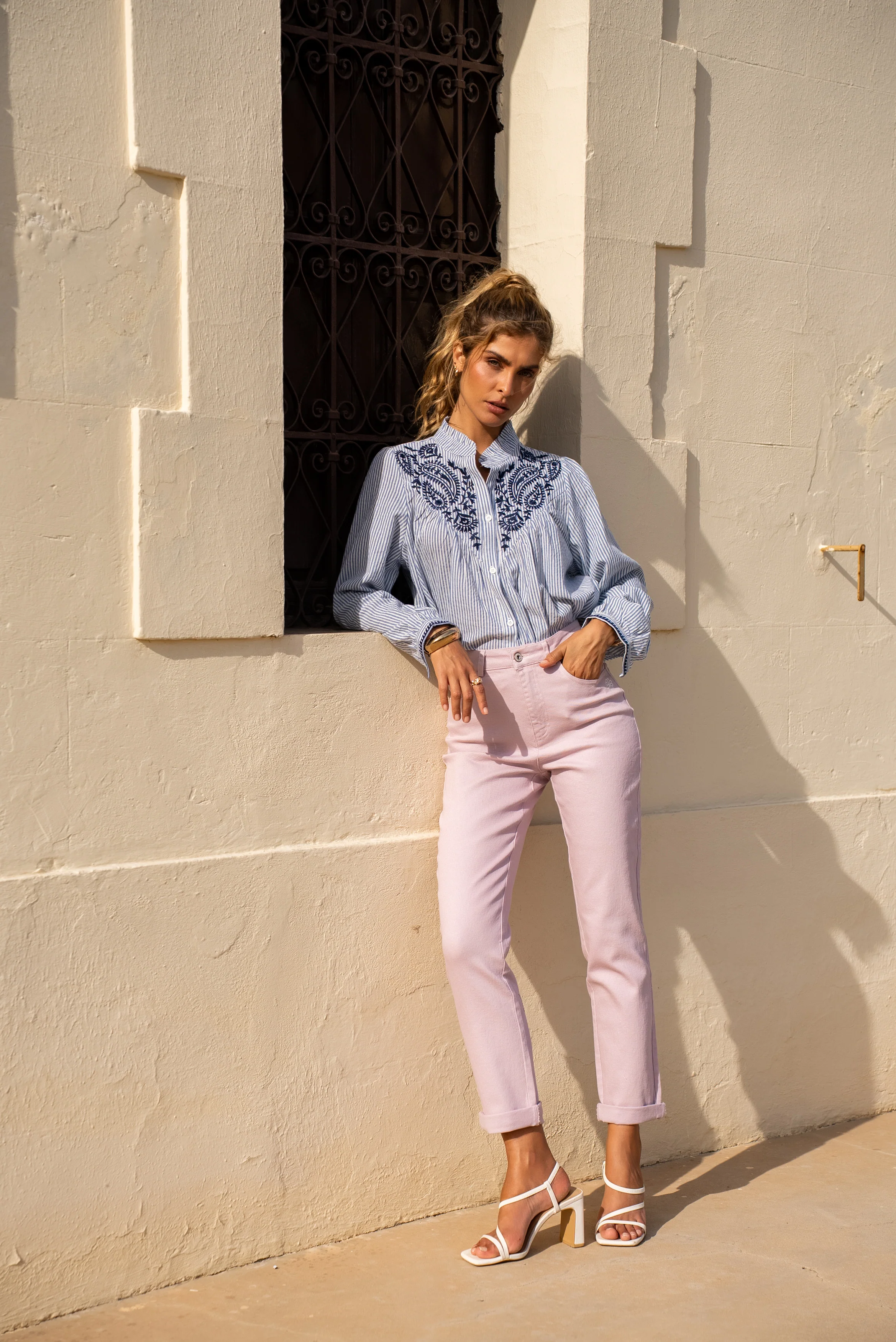Perfect Nora Jeans - Lila