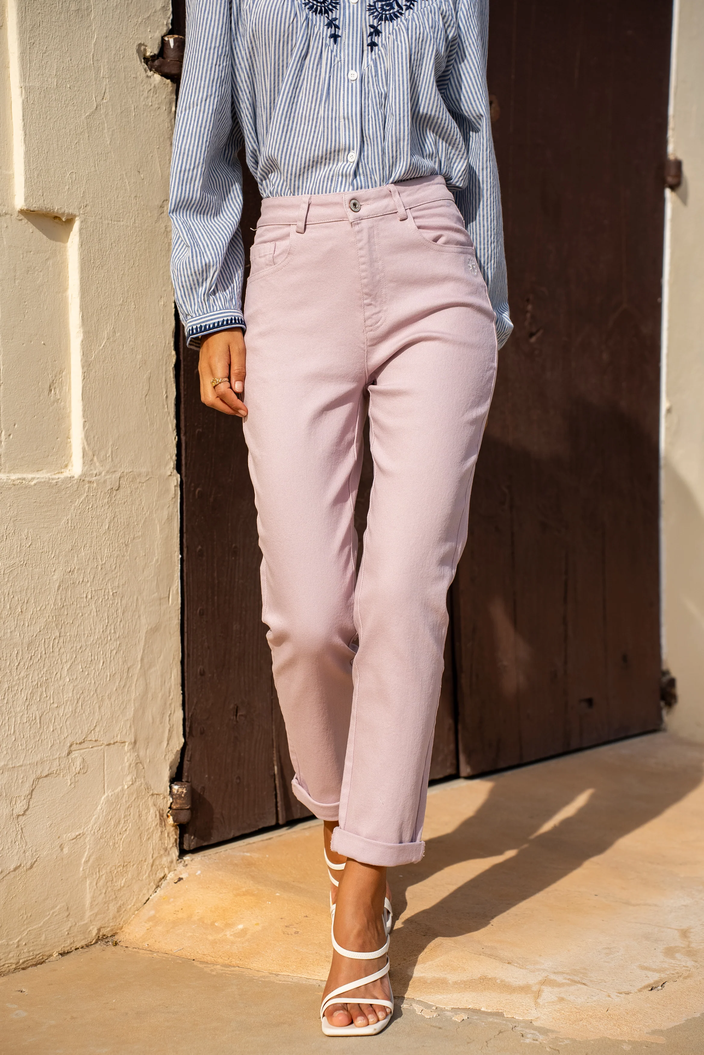 Perfect Nora Jeans - Lila - Image 3