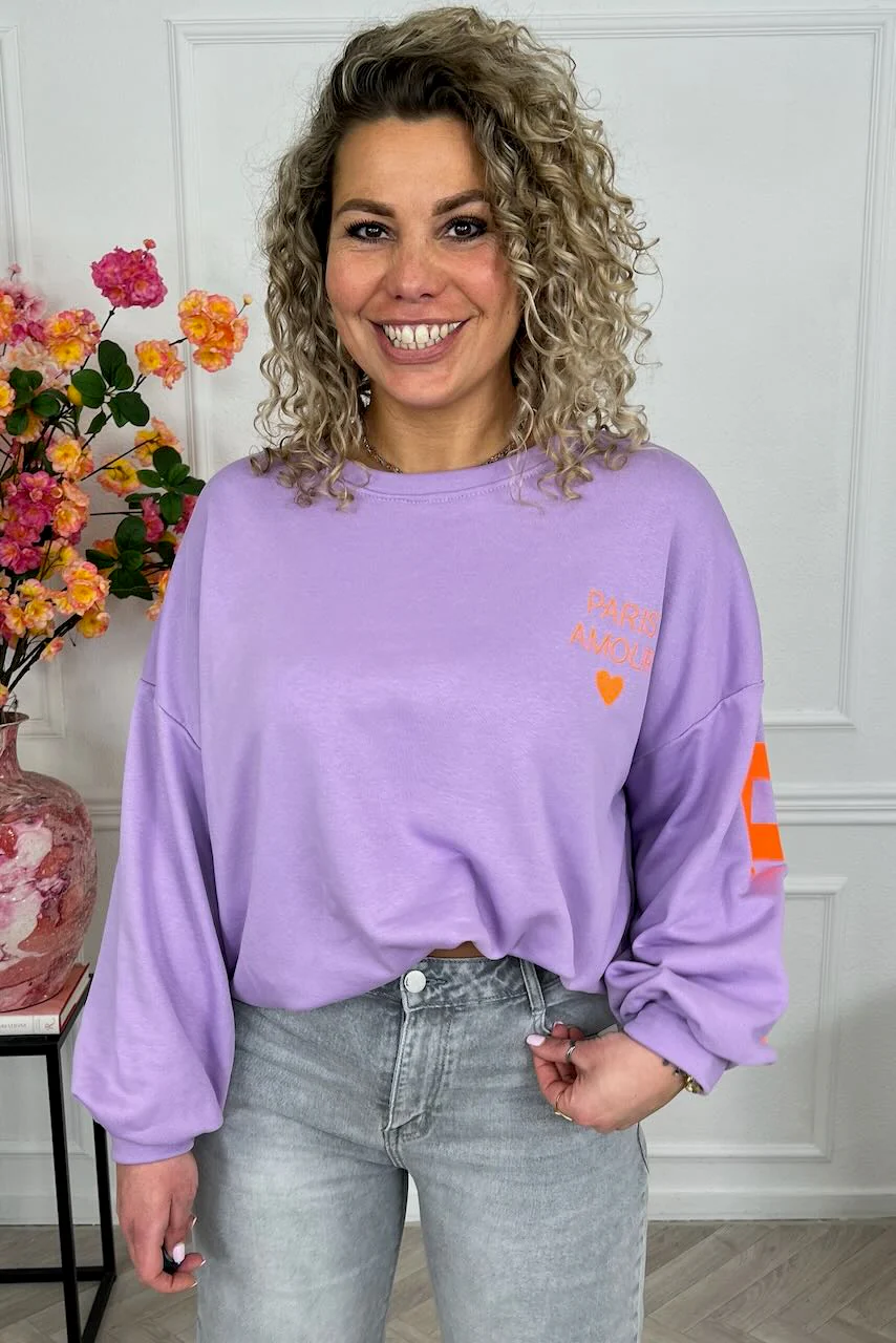 Perfect Paris Sweater - Lila - Image 5