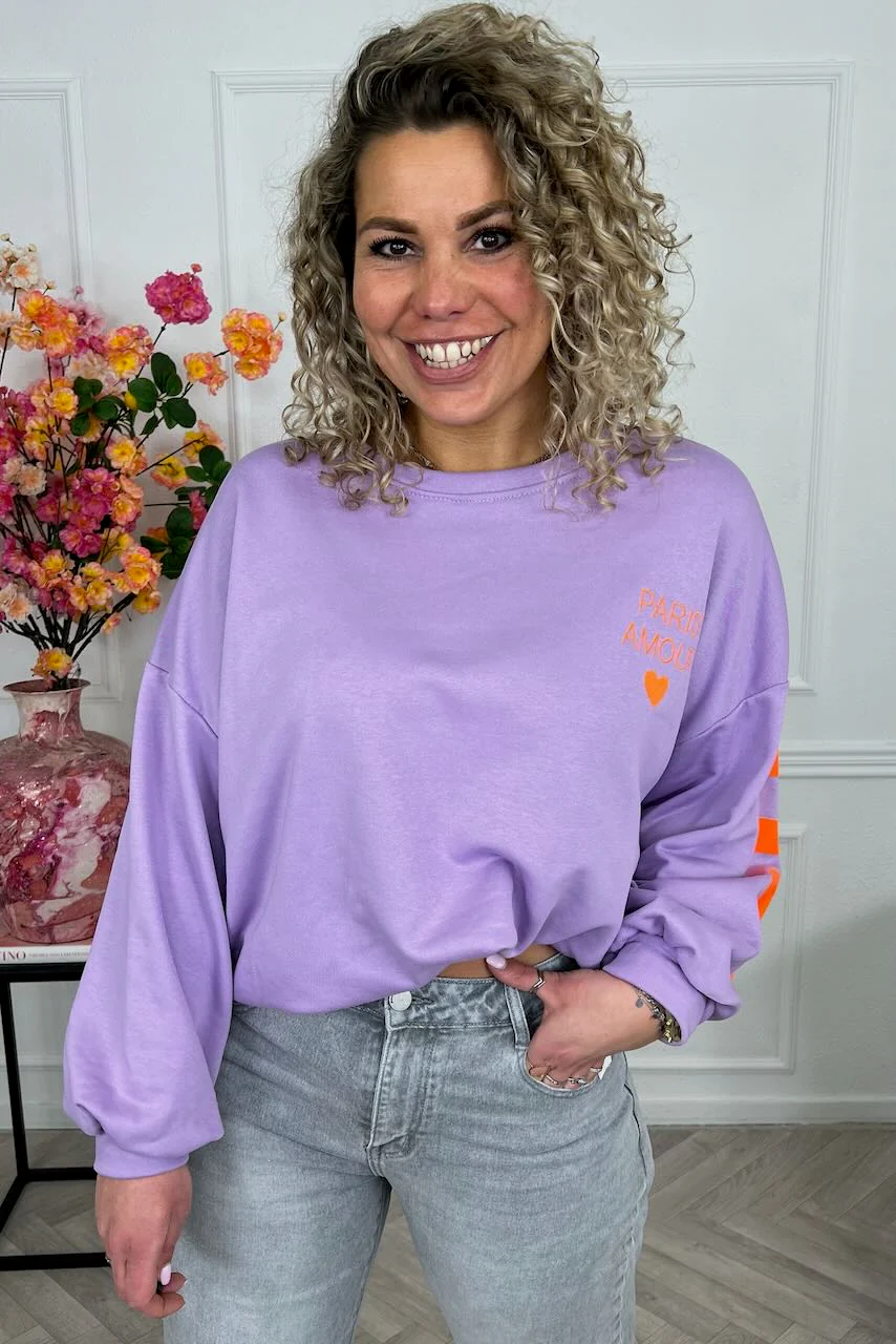 Perfect Paris Sweater - Lila - Image 6