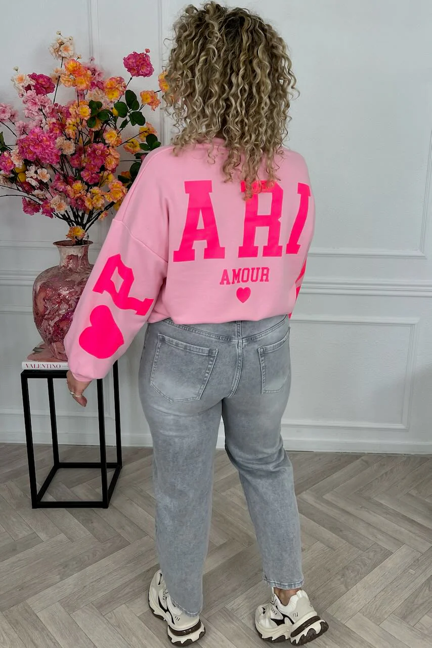 Perfect Paris Sweater - Pink - Image 2