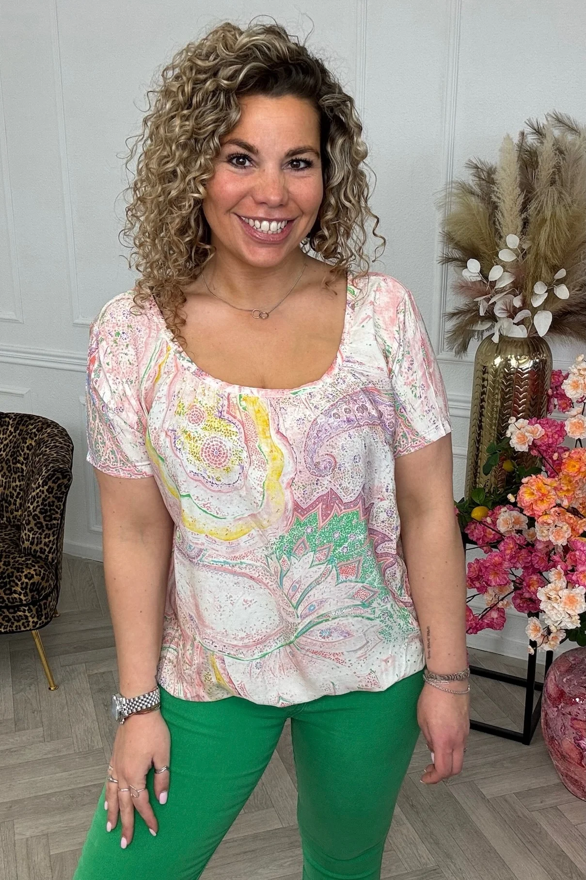 Perfect Pastel Balloon Top - Pink