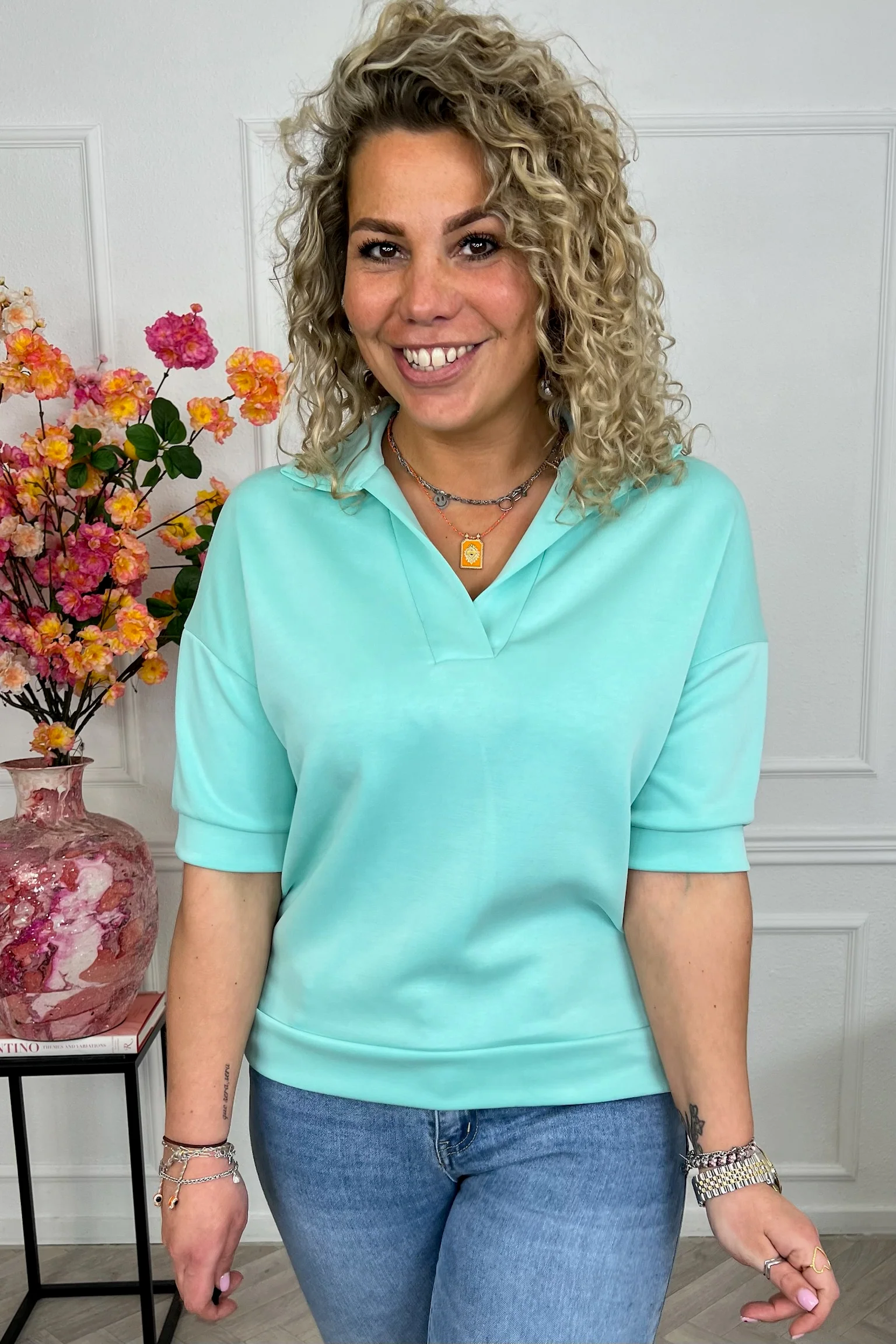 Perfect Scuba Polo - Turquoise