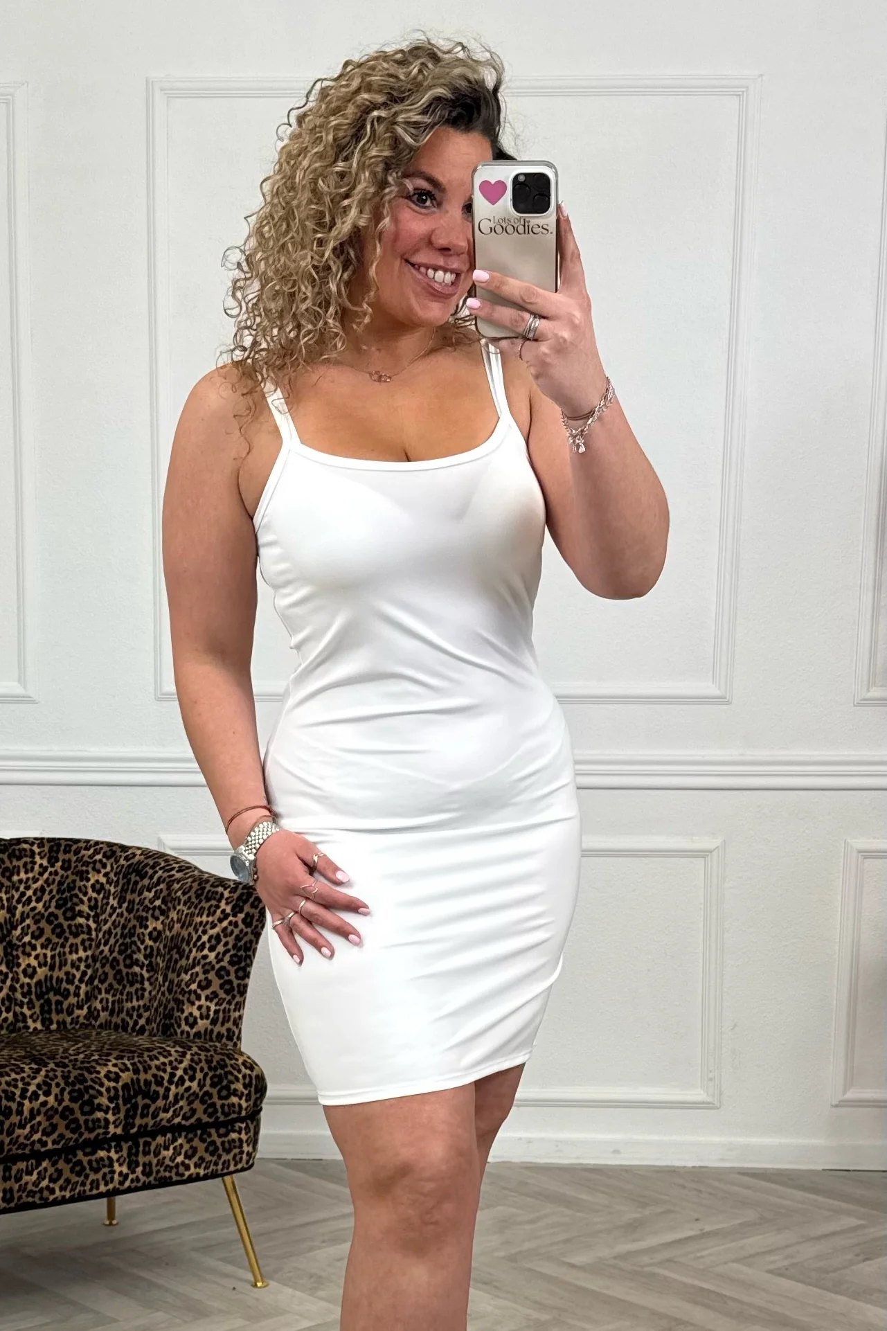 Perfect Shaping Dress - White - Image 2