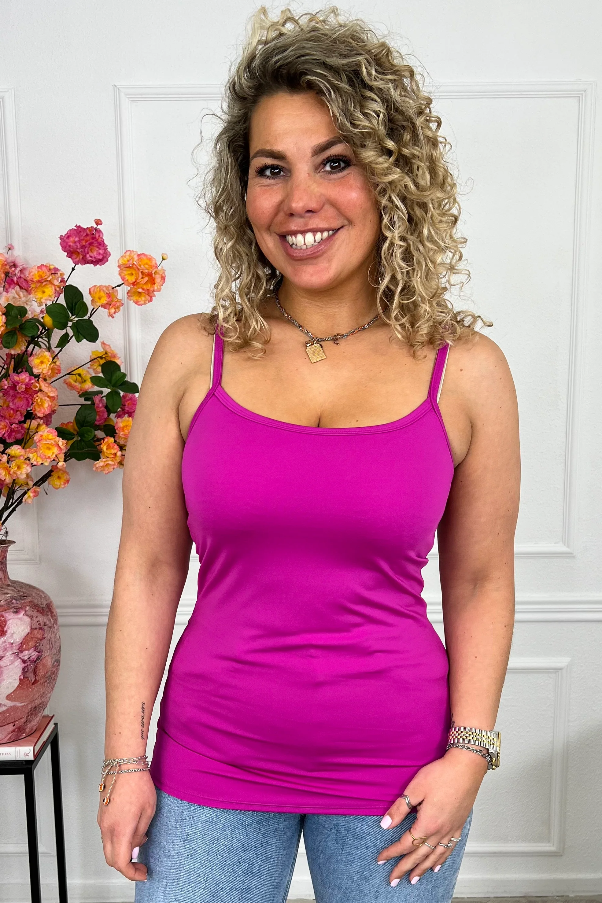 Perfect Shaping Top - Fuchsia - Image 4