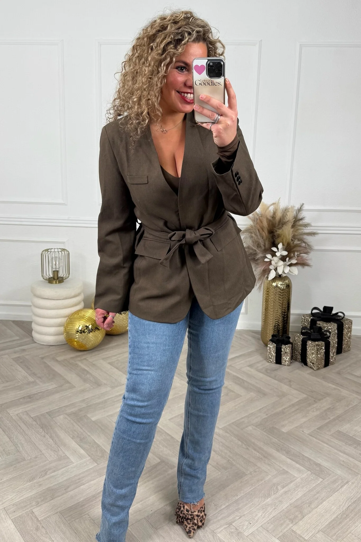 Perfect Strik Blazer - Chocolate - Image 2