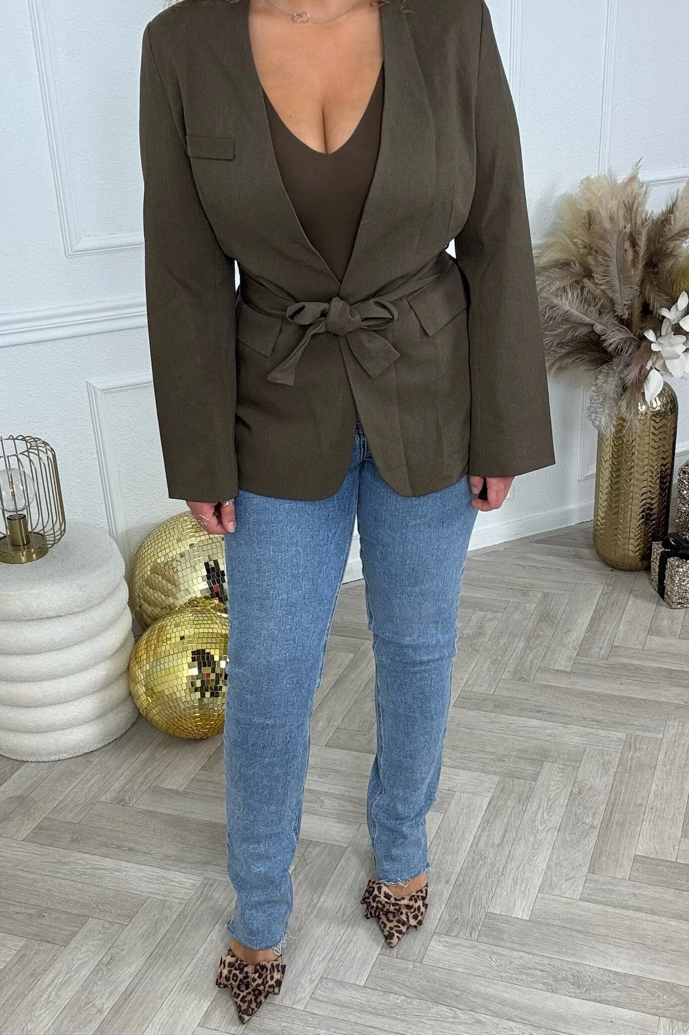Perfect Strik Blazer - Chocolate - Image 3