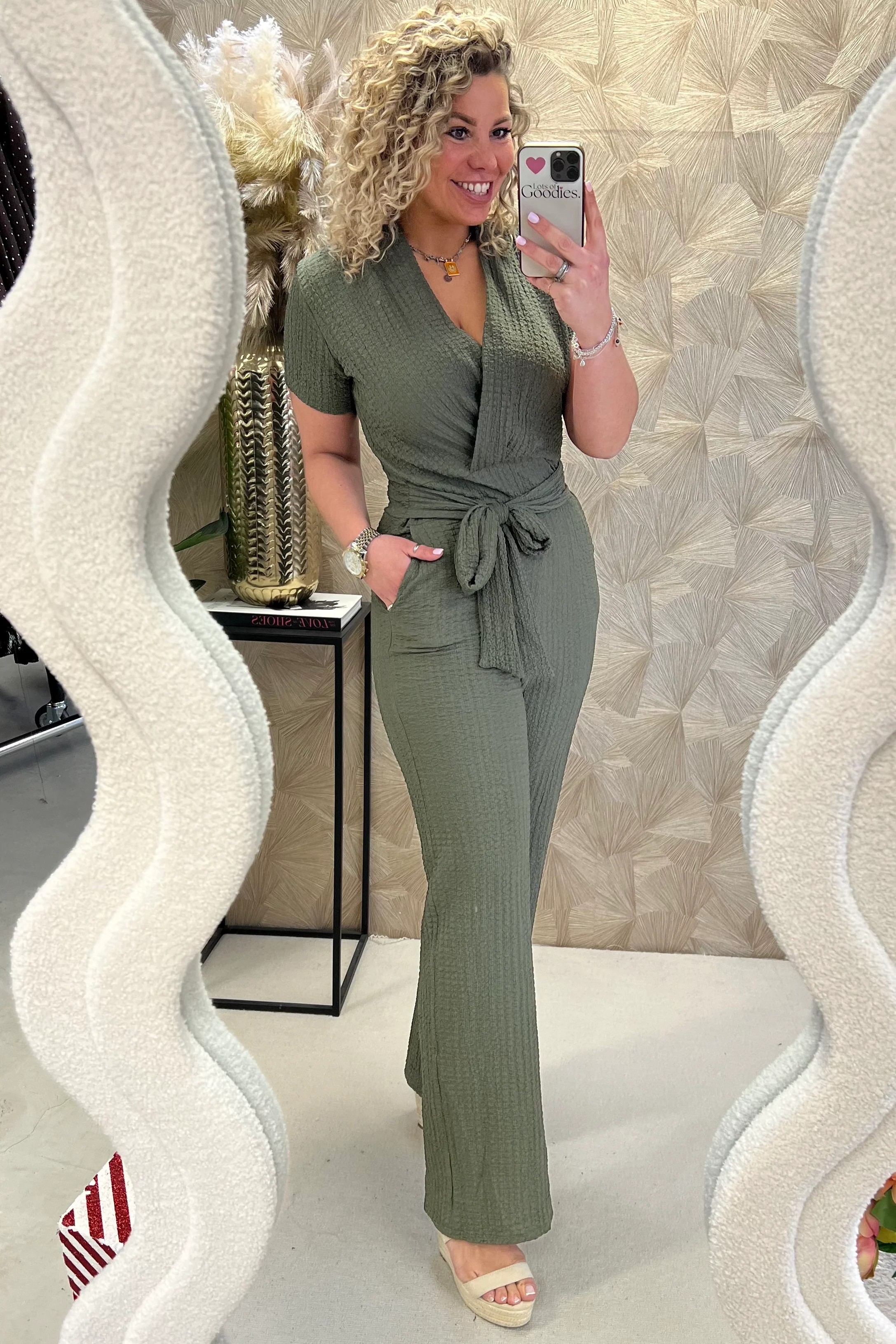Perfect Strik Jumpsuit - Armygreen - Image 3