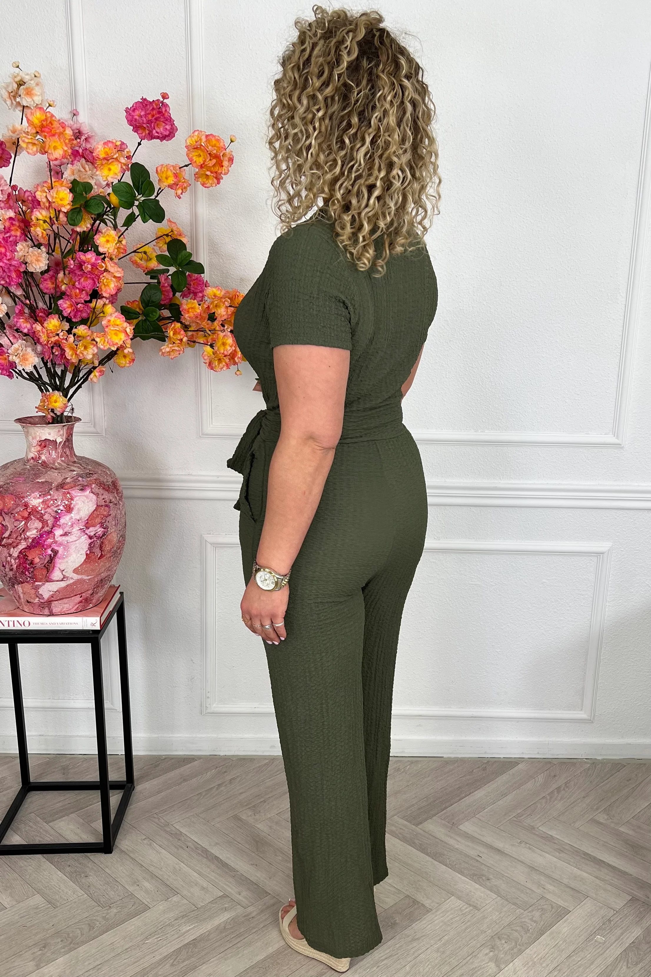 Perfect Strik Jumpsuit - Armygreen - Image 9
