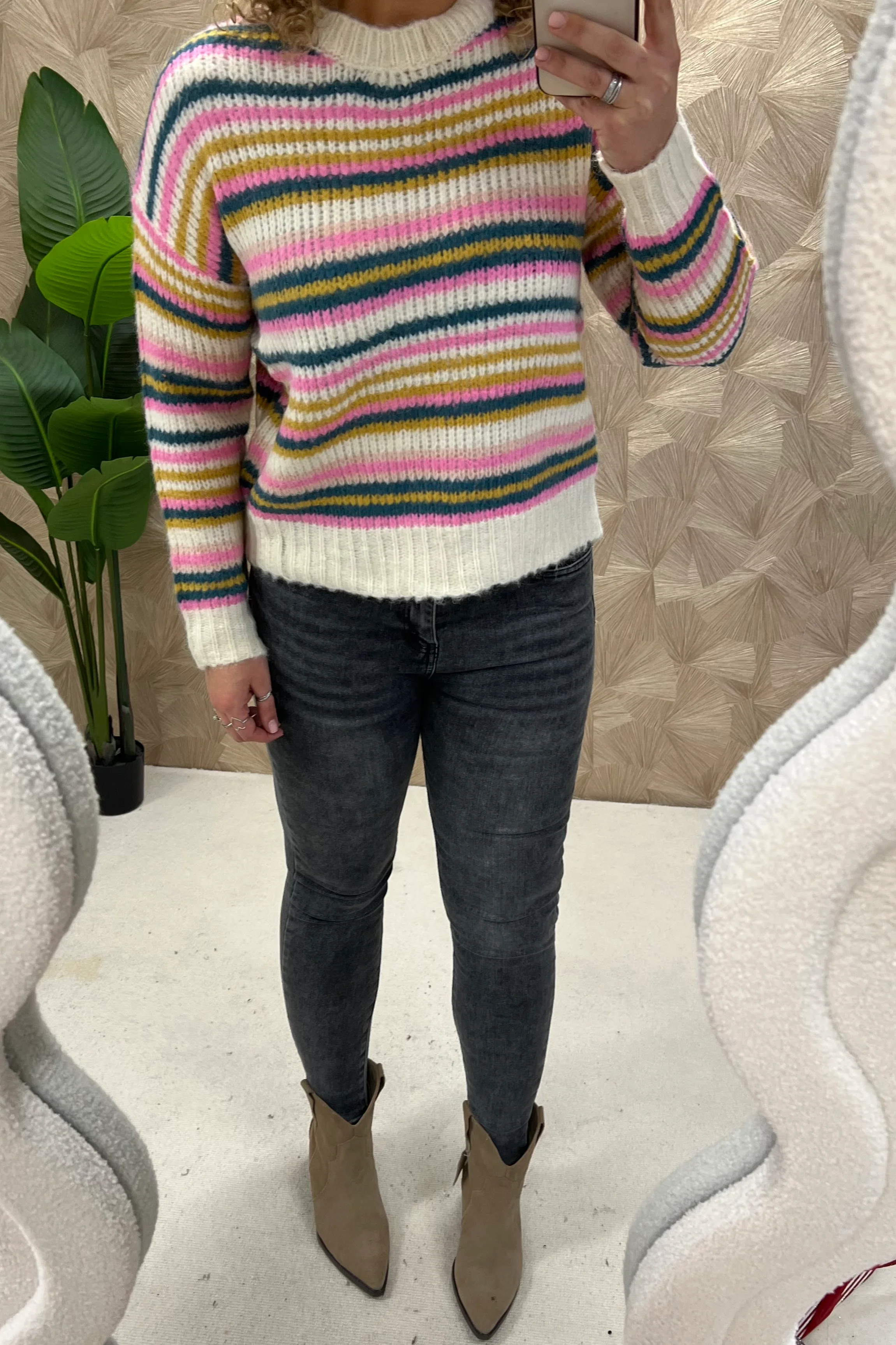 Perfect Striped Sweater - Multicolor - Image 3